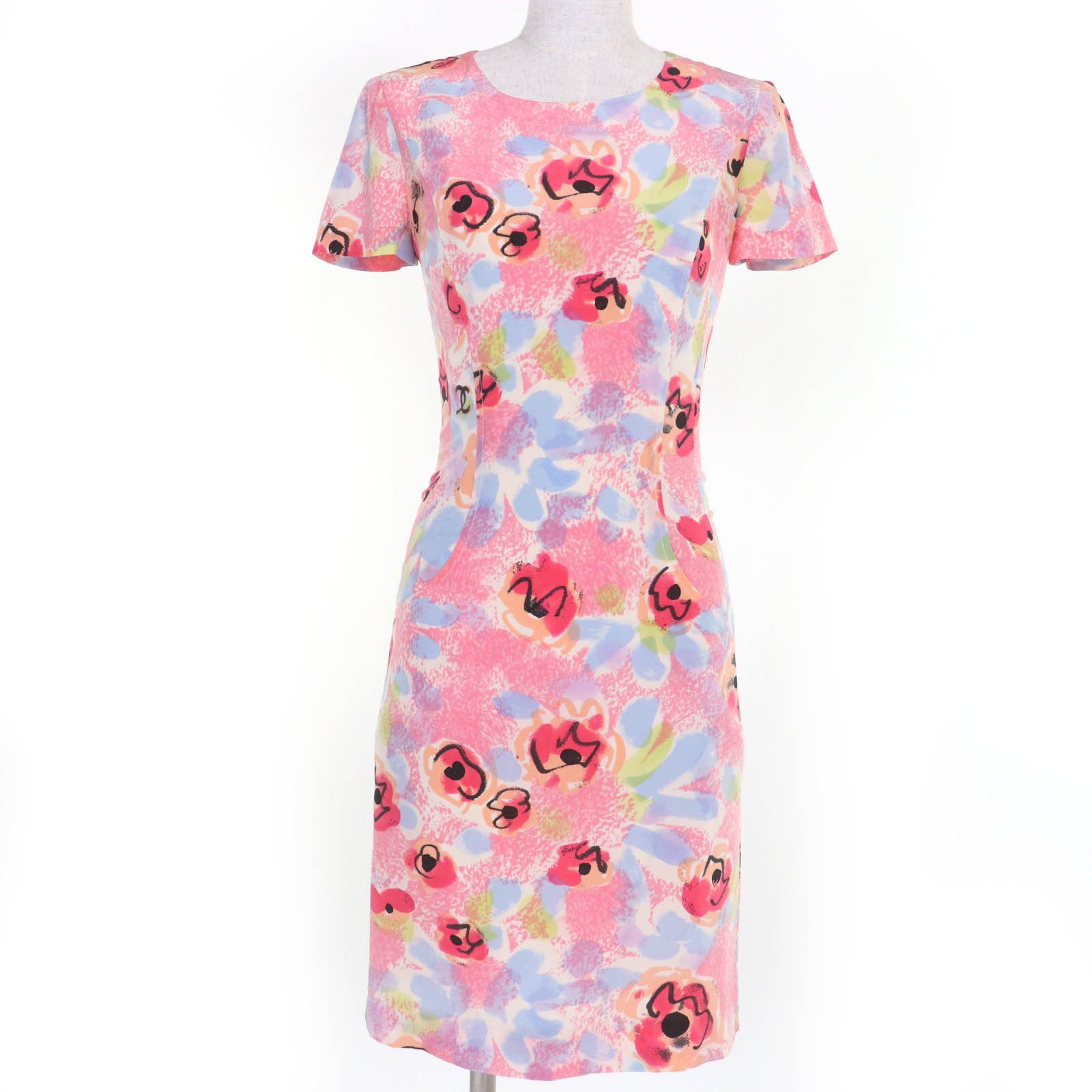 Chanel Chanel Chanel COCO MarkPattern Dress Others Dresses P07755W03016 DUTY FREE for USA Size ONE SIZE - 1 Thumbnail