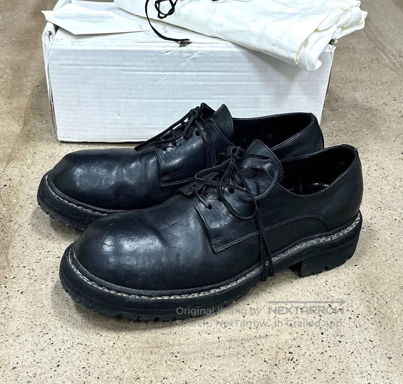 Guidi Guidi gr02v Horsehide Derby Boots. Size US 10 / EU 43 - 1 Thumbnail
