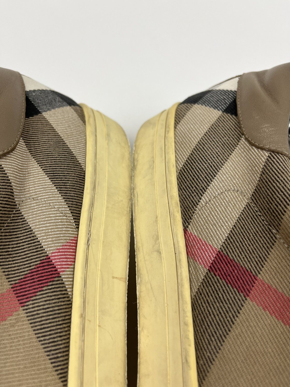 Burberry Burberry Nova Check Casusl Shoes Size US 12 / EU 45 - 13 Thumbnail