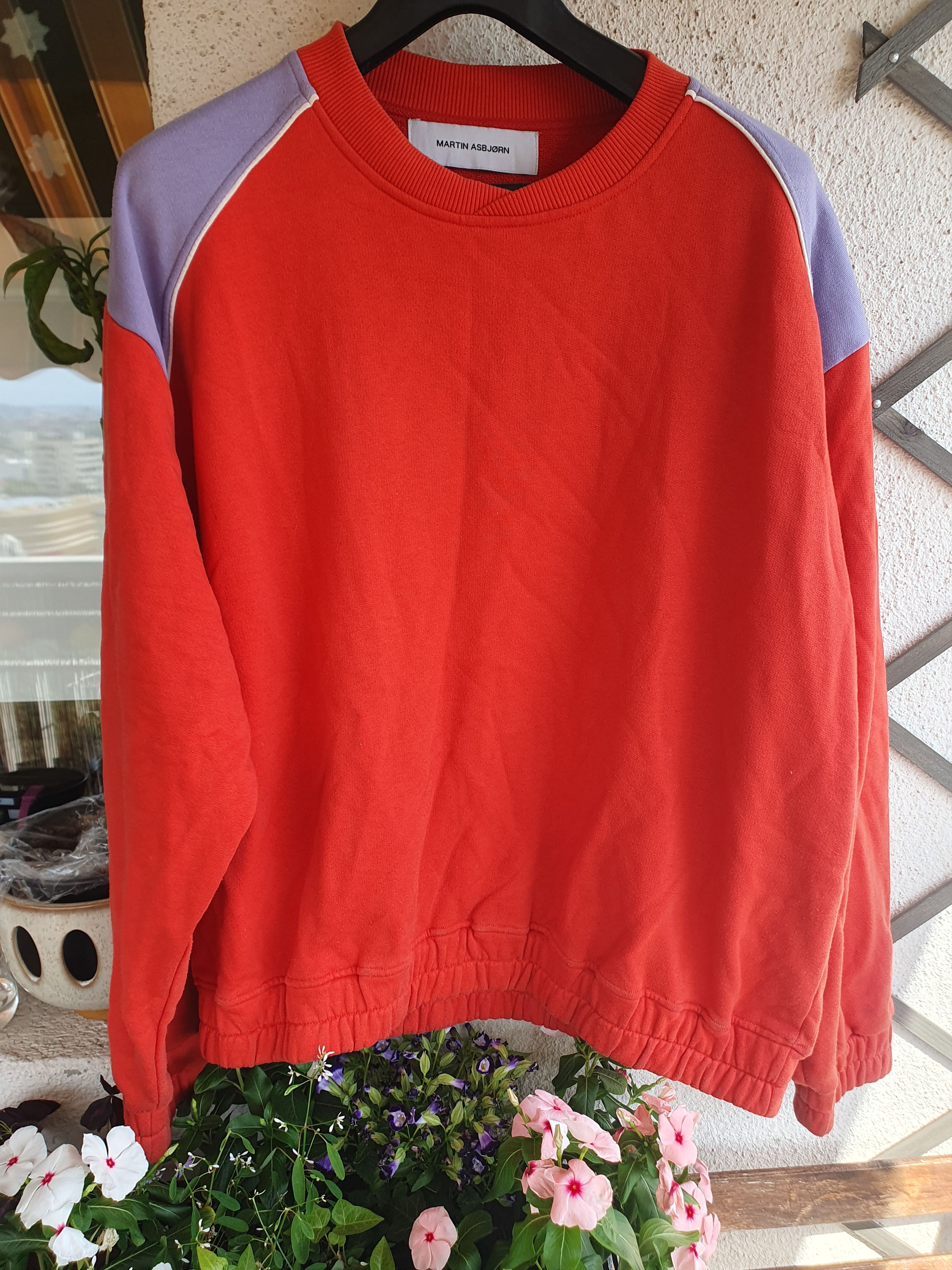 Martin Asbjorn × Swagger Martin Asbjorn Colorblocked Sweatshirt Baggy Oversize sz XL Size US XL / EU 56 / 4 - 1 Thumbnail