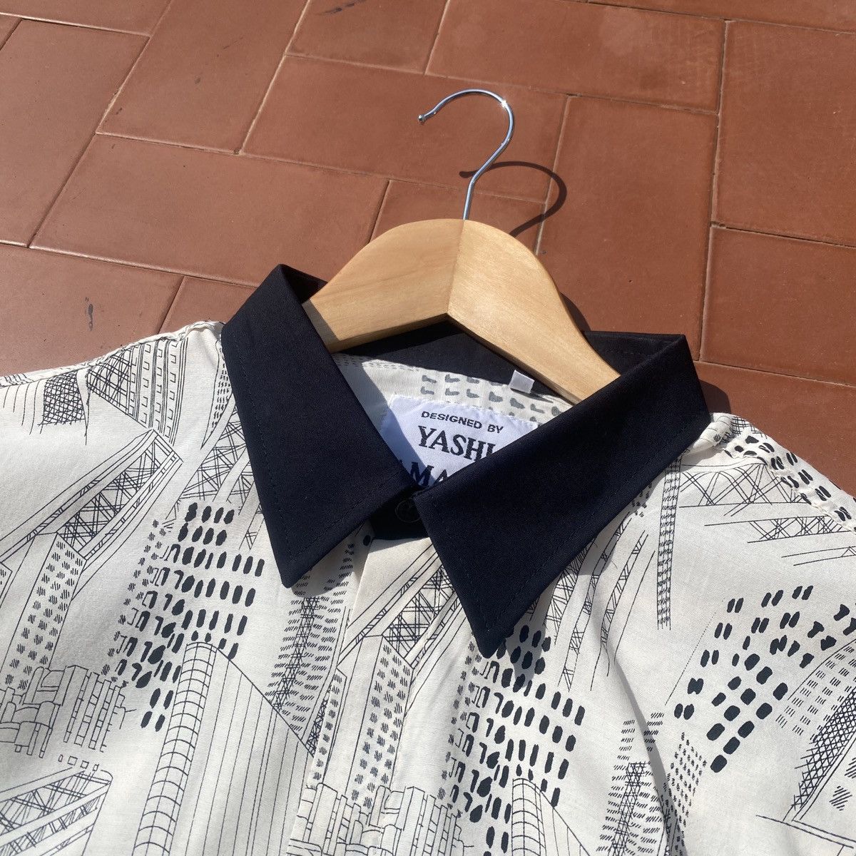 Japanese Brand × Yashi Yamamuri Men’s YASHI YAMAMURI JAPANESE CITY PRINT SHIRT SIZE XL Size US XL / EU 56 / 4 - 5 Thumbnail