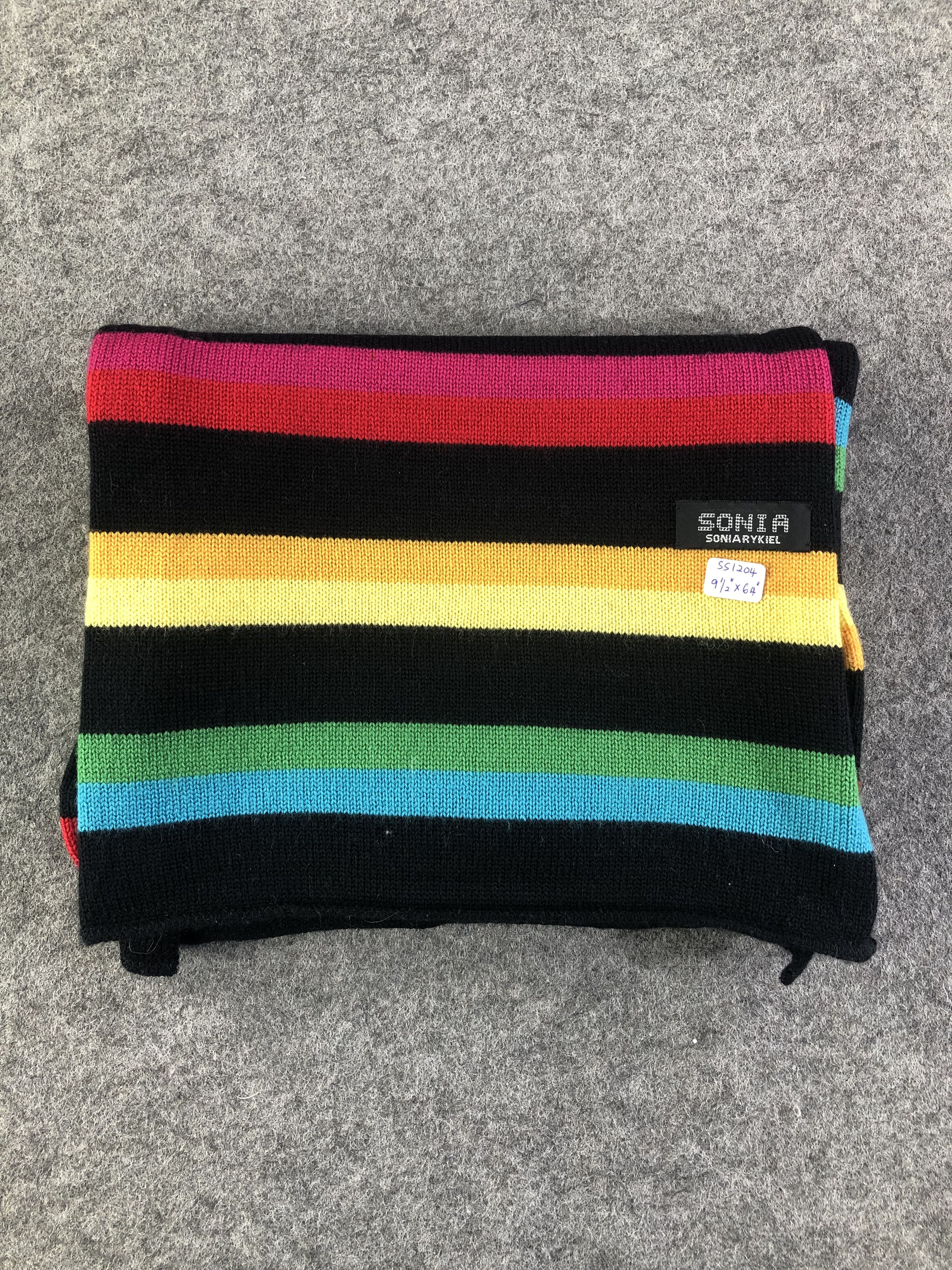 Sonia Rykiel Sonia Rykiel Multicolor Scarf / Muffler / Neckwear Size ONE SIZE - 6 Thumbnail