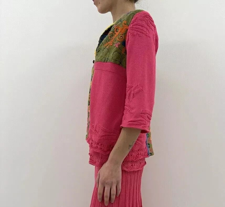Other Ivko Set Of 2 Top Cardigan Pink Cotton Womens Size S Size US S / EU 44-46 / 1 - 2 Thumbnail
