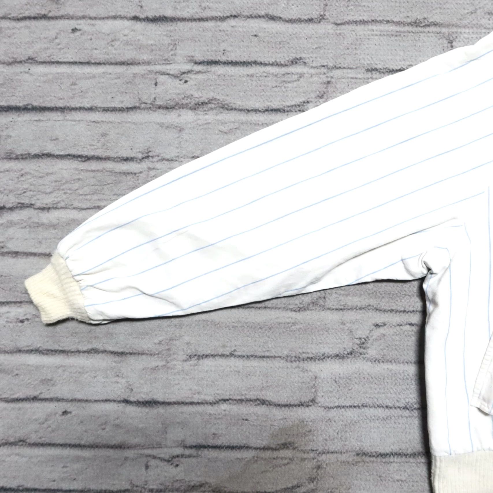 Polo Ralph Lauren Vintage Polo Ralph Lauren Jacket Mens L White Pinstripe 90s Classic Polo Ralph Lauren Shirt Size US L / EU 52-54 / 3 - 5 Thumbnail