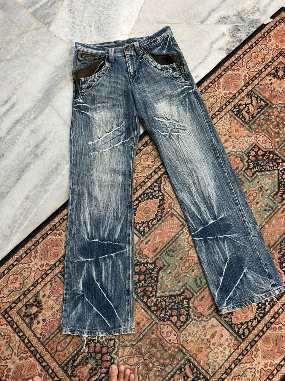 Japanese Brand Japanese Brand Trixy Flare Jeans Size US 32 / EU 48 - 3 Thumbnail