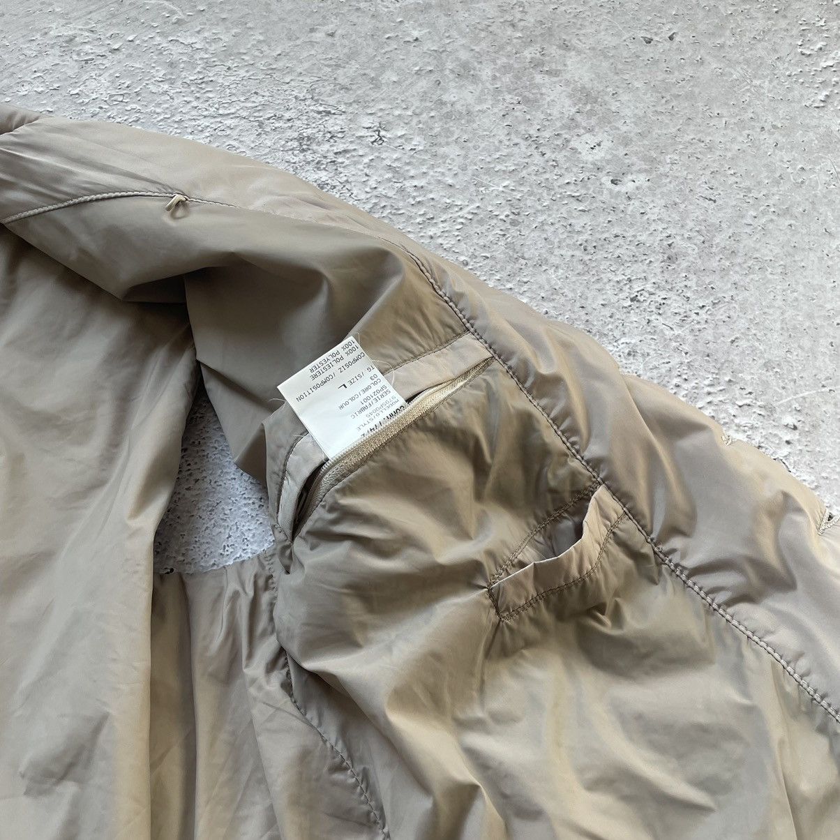 Eleventy Eleventy Mens Down Puffer Beige Vest Size US L / EU 52-54 / 3 - 13 Thumbnail
