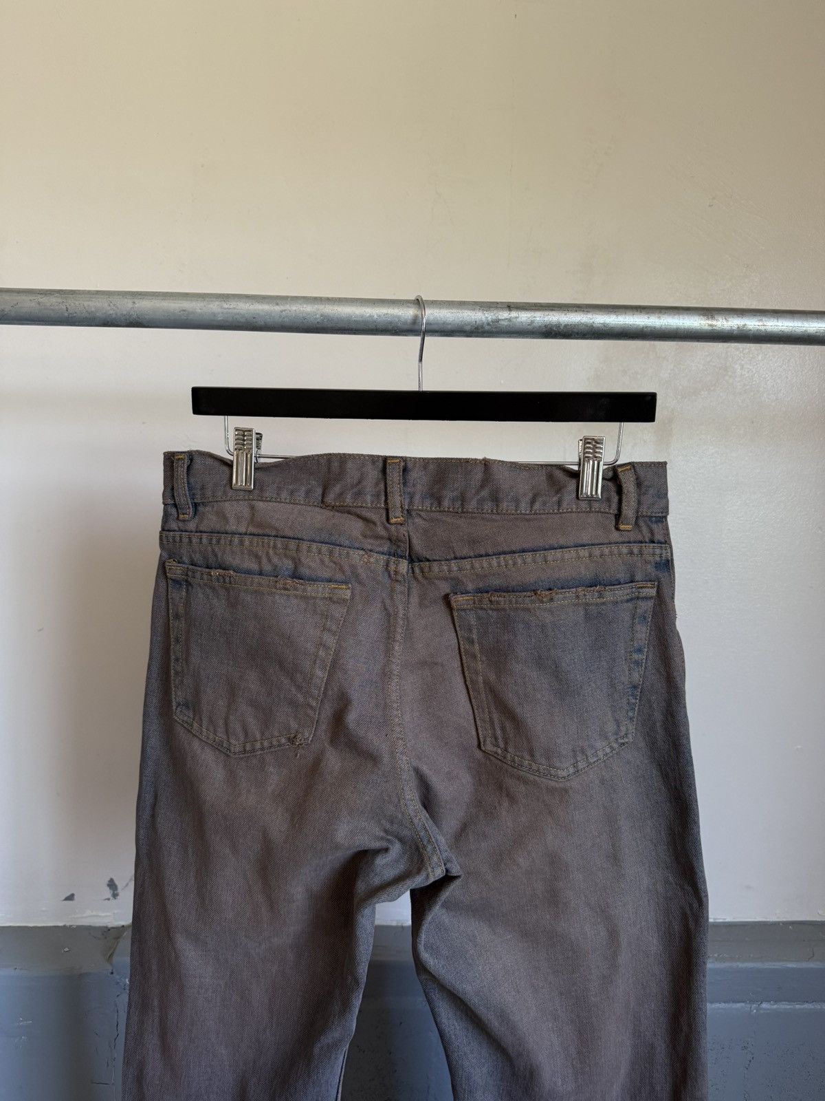 Helmut Lang Early 2000’s Bootcut Jeans Size US 32 / EU 48 - 8 Thumbnail
