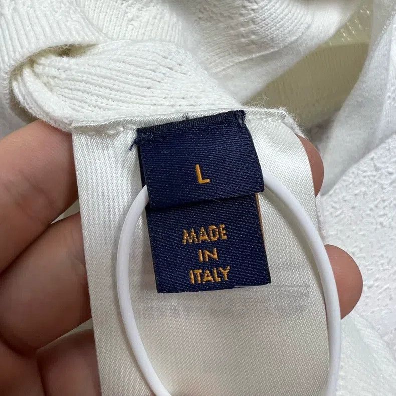 Louis Vuitton Louis Vuitton 2025fw latest white knitted short sleeve shi Size US L / EU 52-54 / 3 - 5 Thumbnail