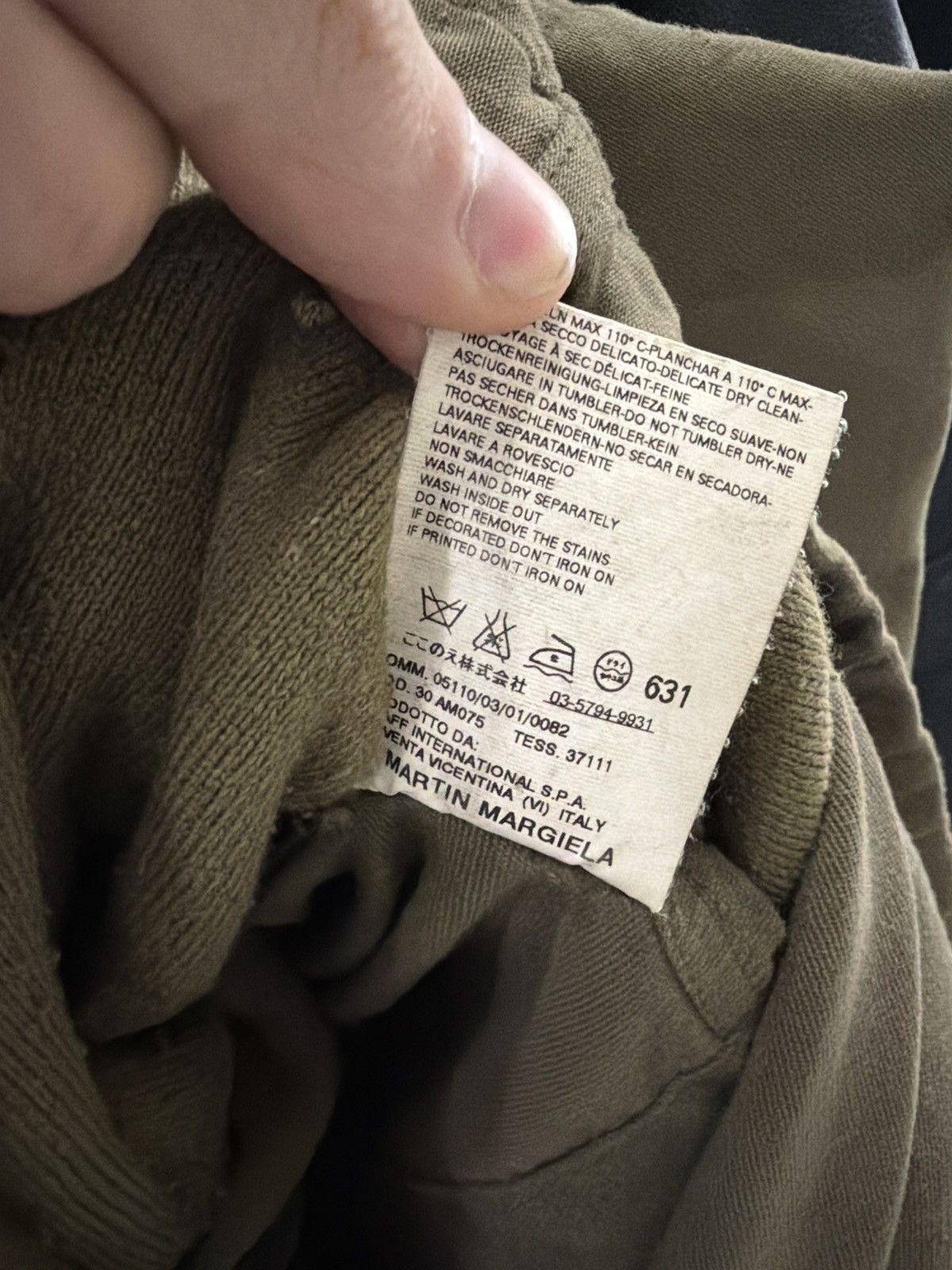 Maison Margiela A/W 2003 MAISON MARTIN MARGIELA MILITARY PARKA Size US M / EU 48-50 / 2 - 8 Thumbnail