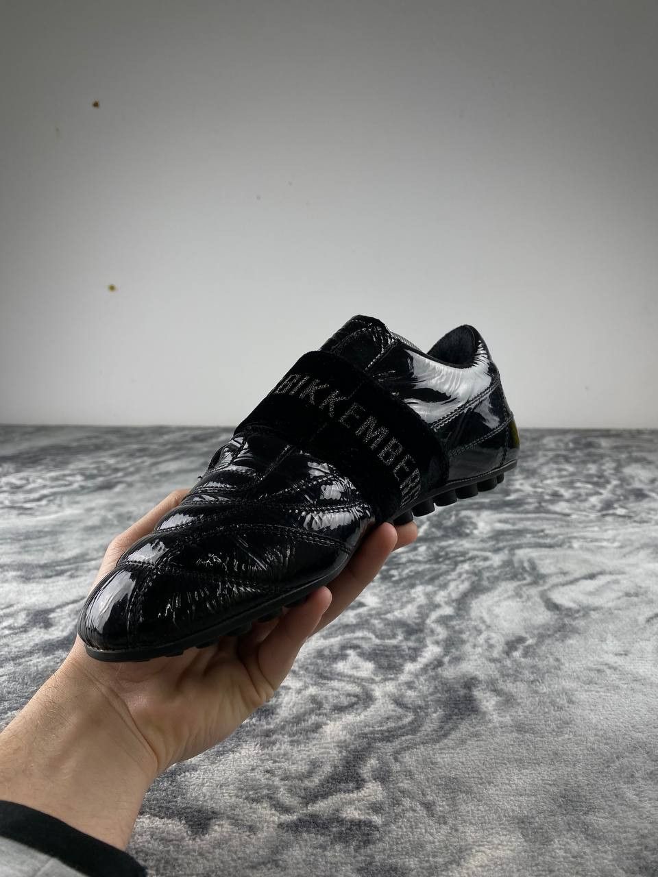 Dirk Bikkembergs Glossy Dirk Bikkembergs Glossy Leather Low Top Sneakers Size US 8 / IT 38 - 4 Thumbnail