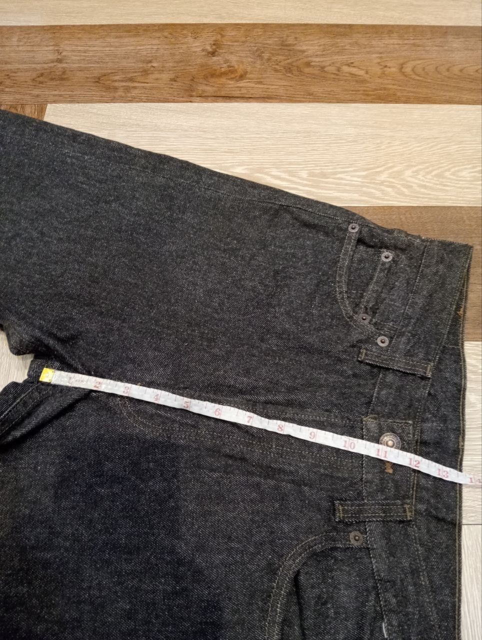 Levi's LEVI'S VINTAGE 501 BLACK DENIM PANTS Size US 30 / EU 46 - 18 Thumbnail
