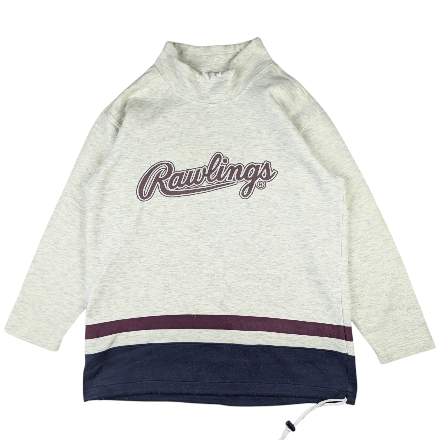 Japanese Brand ROWLINGS Nice Design Big Logo Sweatshirts Pullover Size US M / EU 48-50 / 2 - 4 Thumbnail