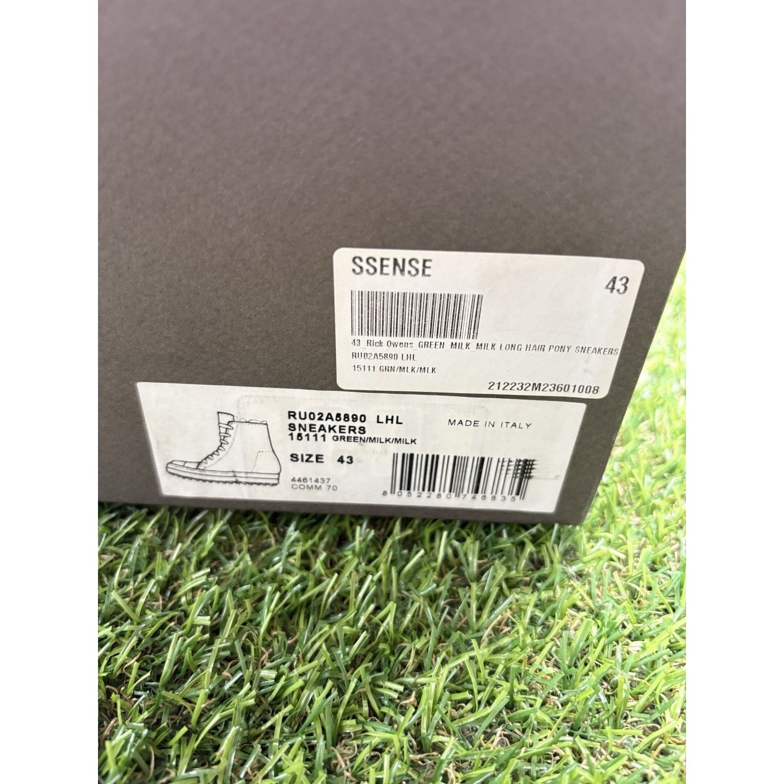 Lanvin Curb Sneaker Beige 05 EU 46 super rare +clean