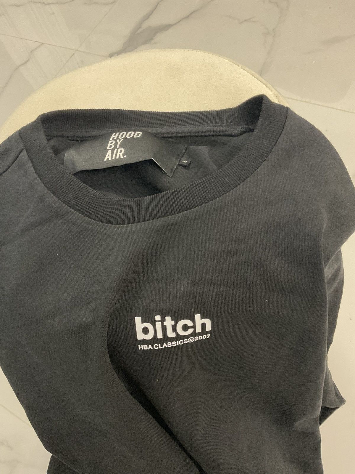 Hood By Air Hood by air bitch cut out sweater | Grailed