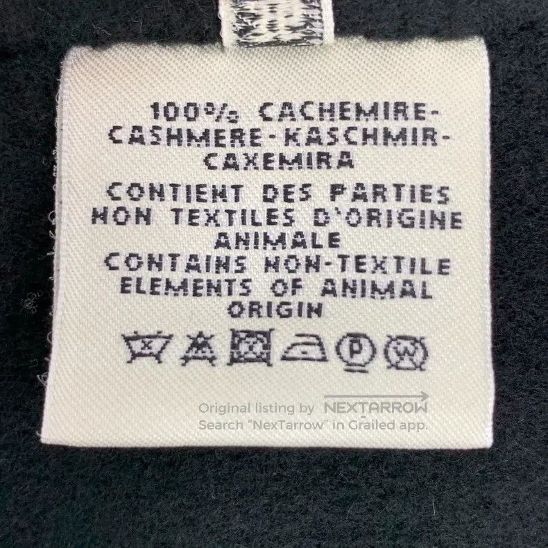 Hermes Hermes Black Goat Hair Lapel Single-Breasted Long-Sleeve O Size XS / US 0-2 / IT 36-38 - 7 Thumbnail
