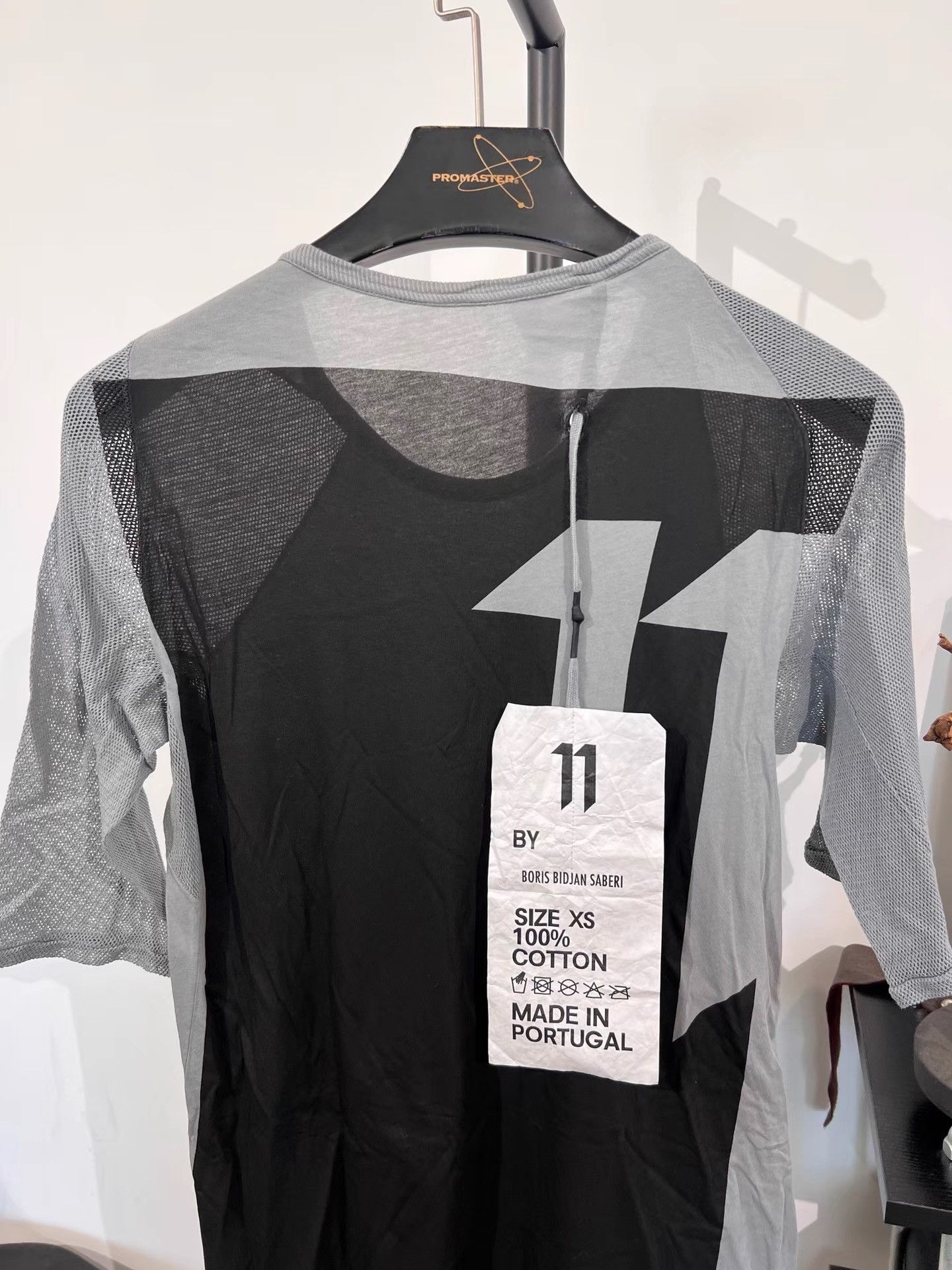 11 By Boris Bidjan Saberi 11by BBS TS2 Sheer Insert T-Shirt K35 Size US XS / EU 42 / 0 - 5 Thumbnail