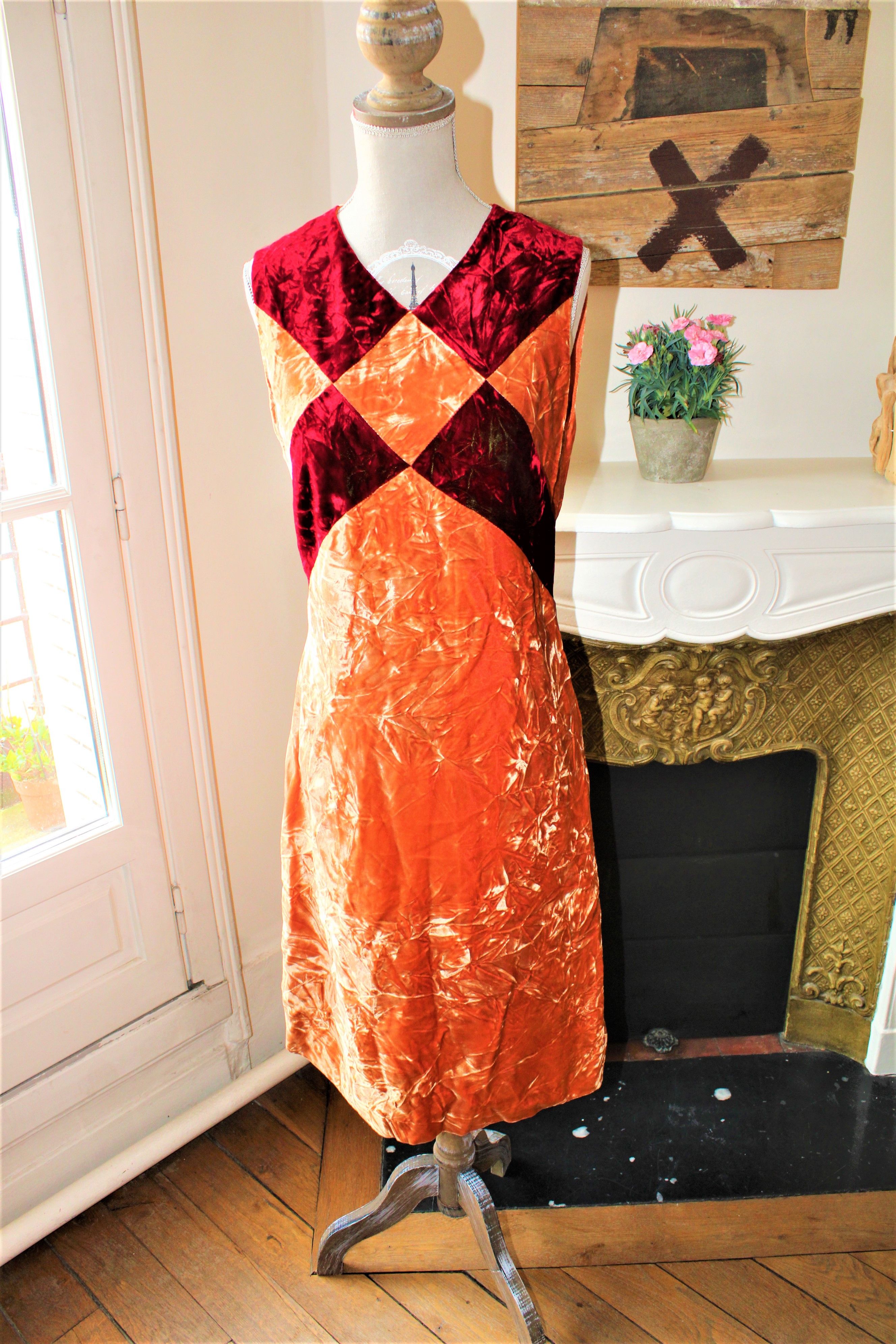 Versace Rare Versace Istante Crushed Velvet Mini Dress Size S / US 4 / IT 40 - 9 Thumbnail
