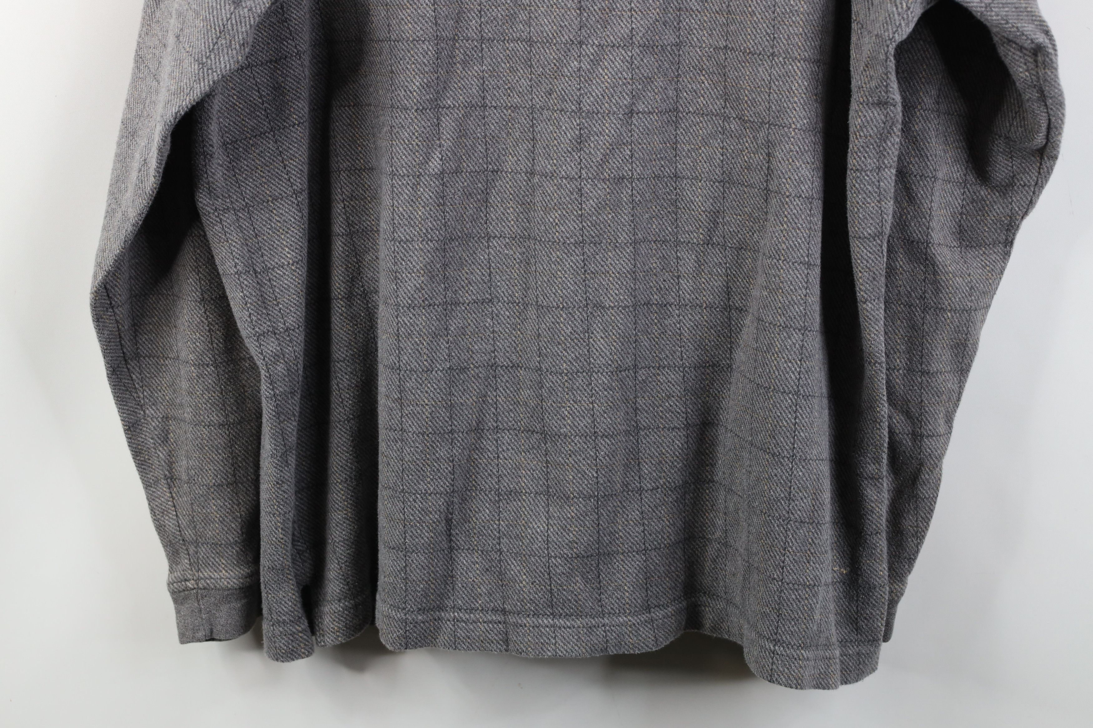 Vintage Vintage 90s Streetwear Heavy Long Sleeve Rugby Polo Plaid Size US M / EU 48-50 / 2 - 11 Thumbnail
