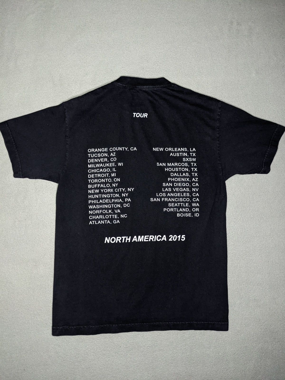 Travis Scott 2015 Travis Scott May La Flame Live Forever Rodeo Tour Tee Size US M / EU 48-50 / 2 - 2 Thumbnail