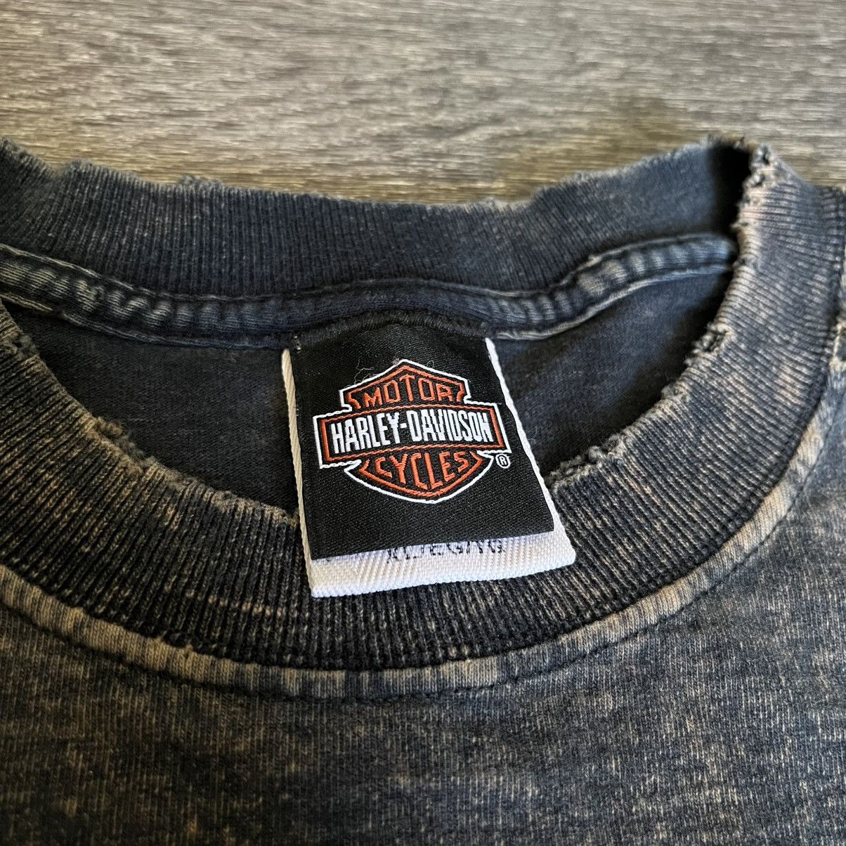 Harley Davidson × Vintage Vintage 2000s Harley Davidson Symbol of Freedom Graphic Tee Size US XL / EU 56 / 4 - 7 Thumbnail