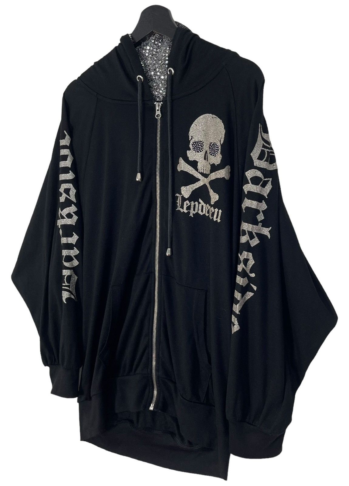 Affliction × If Six Was Nine × Japanese Brand Plein Beaute Dark Side Hoodie Size L / US 10 / IT 46 - 3 Thumbnail