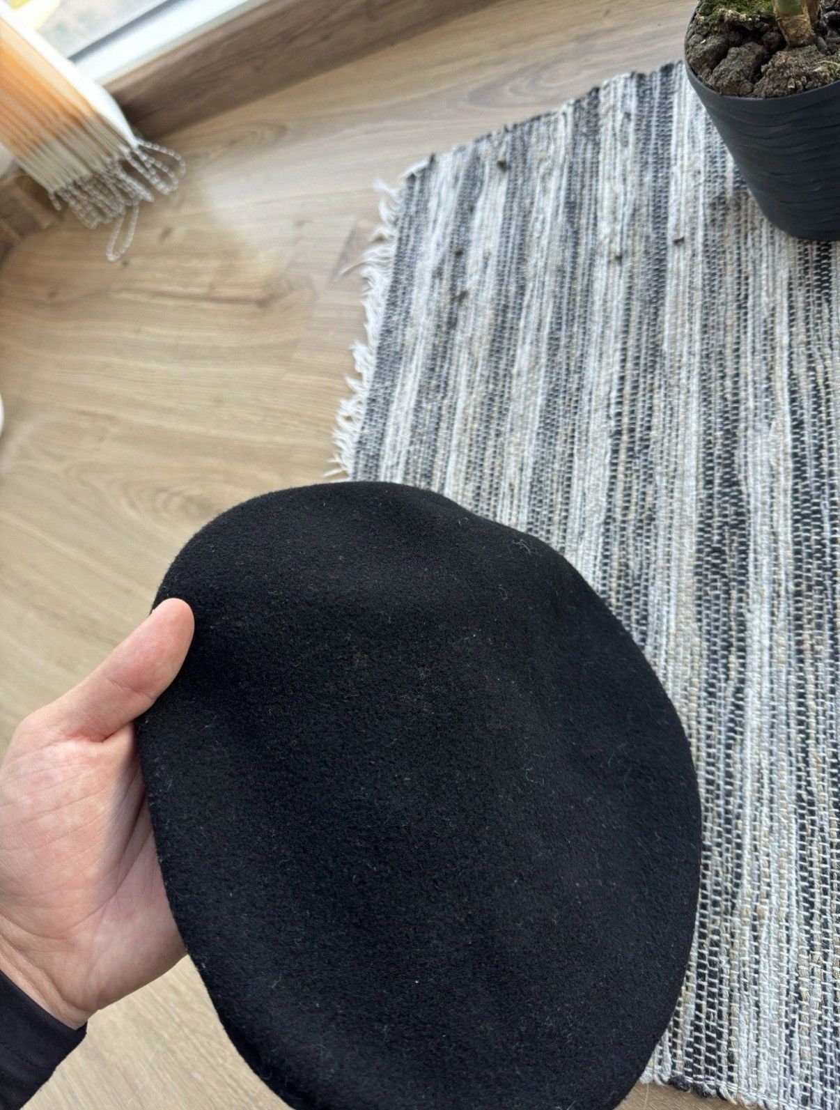 Kangol Kangol Vintage Wool Flat Berett Cap Black Classic One Size Size ONE SIZE - 3 Thumbnail