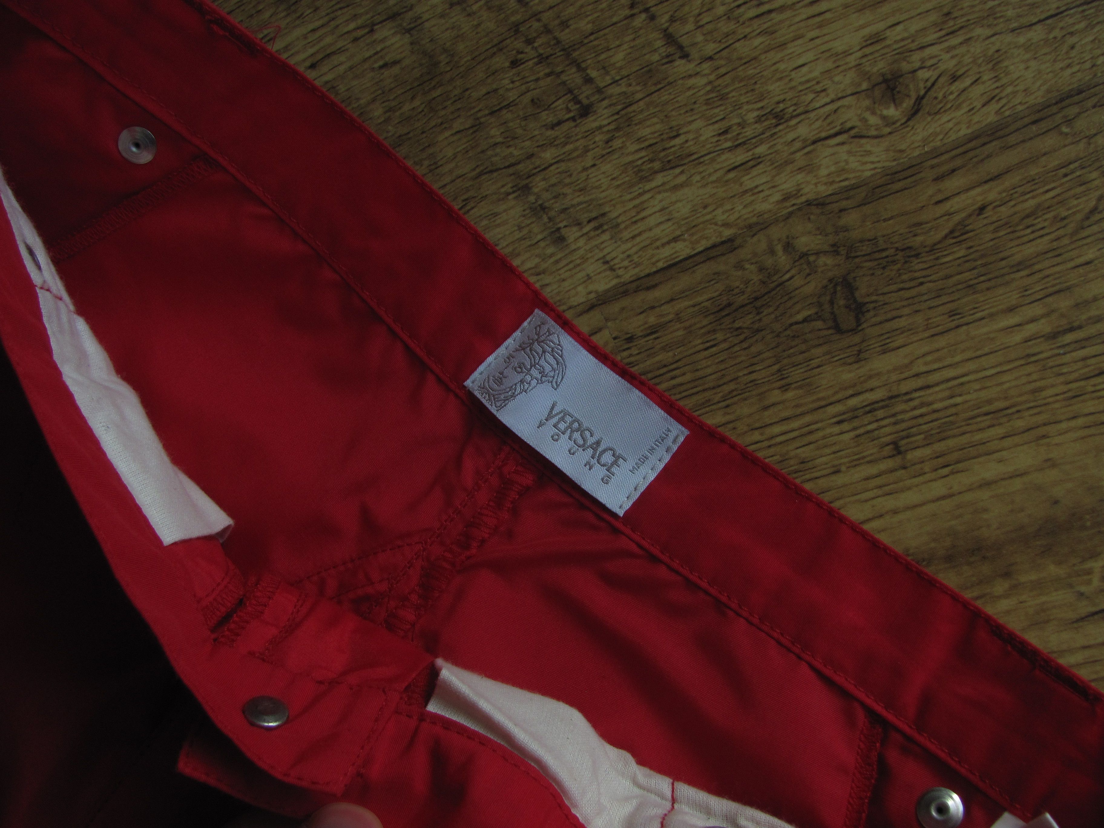 Versace Versace Youth Detailed Synthetic Pants Size US 28 / EU 44 - 9 Thumbnail