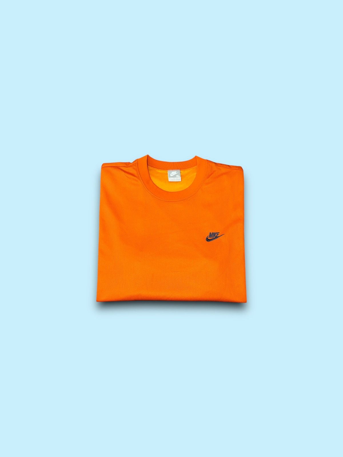 Nike Vintage Nike sportswear grey tag era mesh short orange XL Size US XL / EU 56 / 4 - 1 Thumbnail
