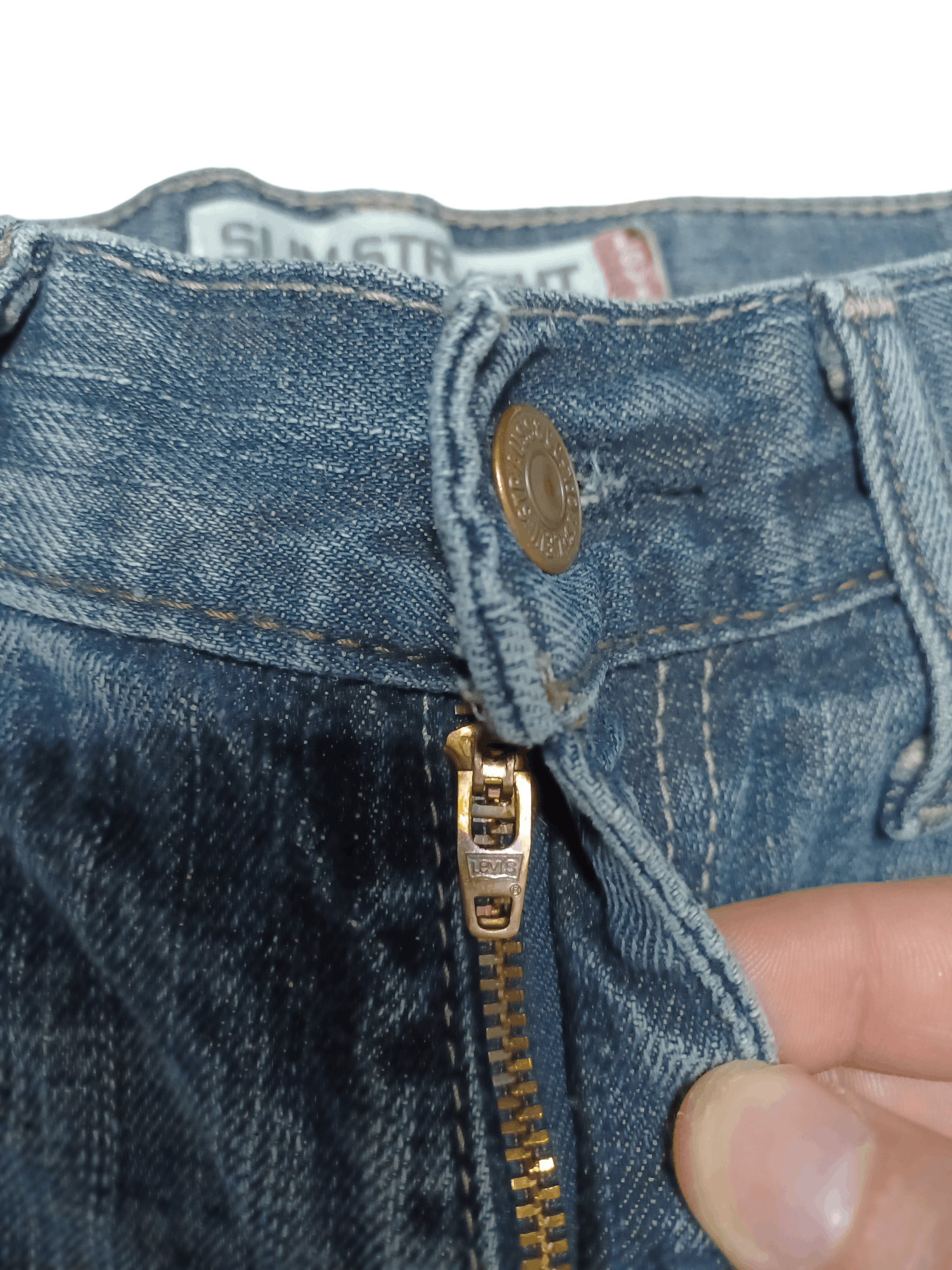 Levi's Vintage Clothing LEVI`S 514 SLIM STRAIGHT VINTAGE JEANS DENIM W31 L32 Size US 31 - 3 Thumbnail