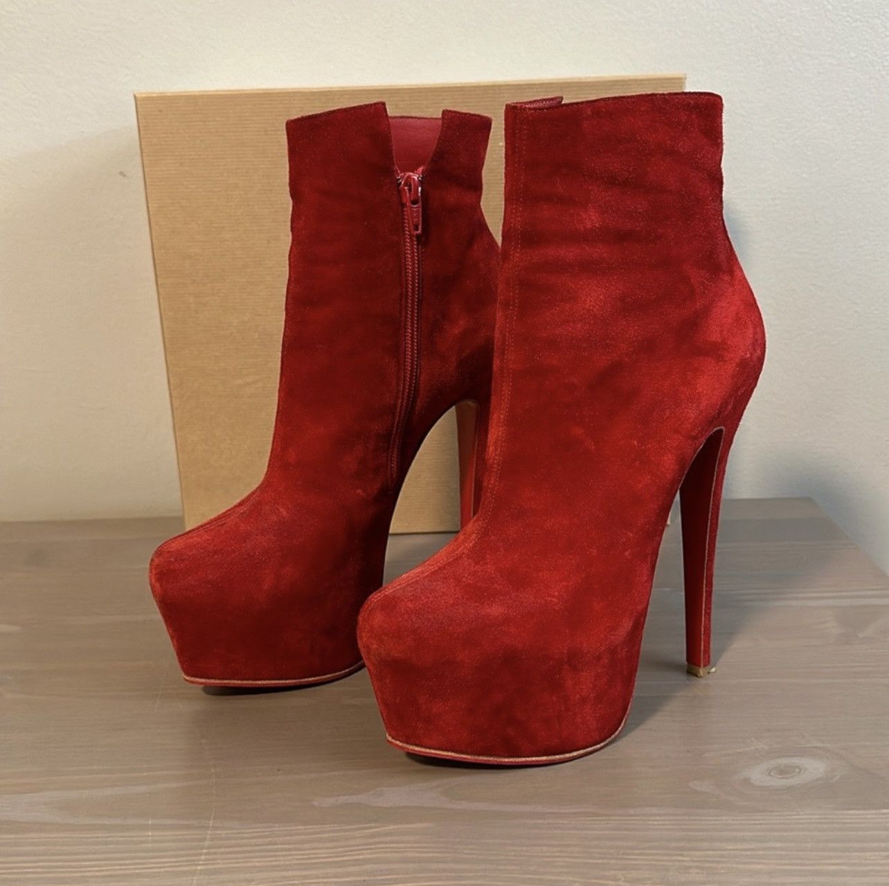 Christian Louboutin Christian louboutin booties Size US 7.5 / IT 37.5 - 1 Thumbnail