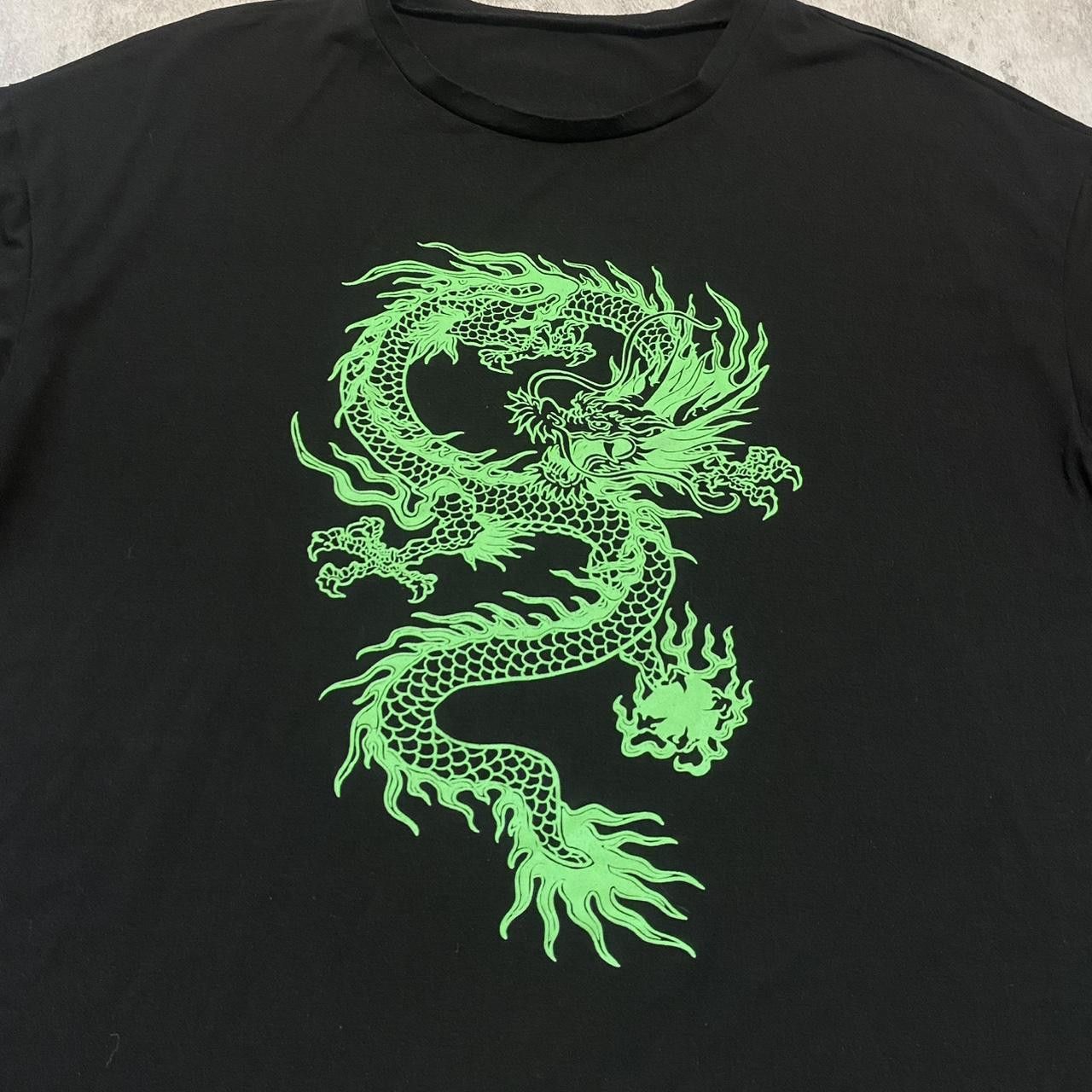 Other dragon t-shirt Japan Anime Vintage y2k Boxy #streetwear Size US M / EU 48-50 / 2 - 3 Thumbnail