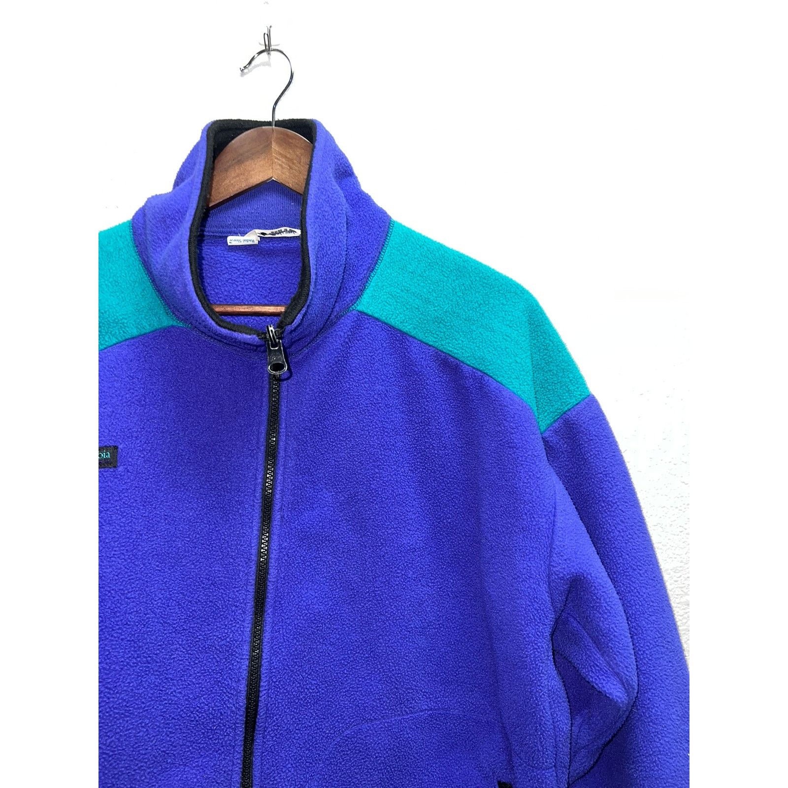Vintage Vintage Columbia Fleece Radial Sleeve Jacket Sweatshirt VTG Size US L / EU 52-54 / 3 - 3 Thumbnail