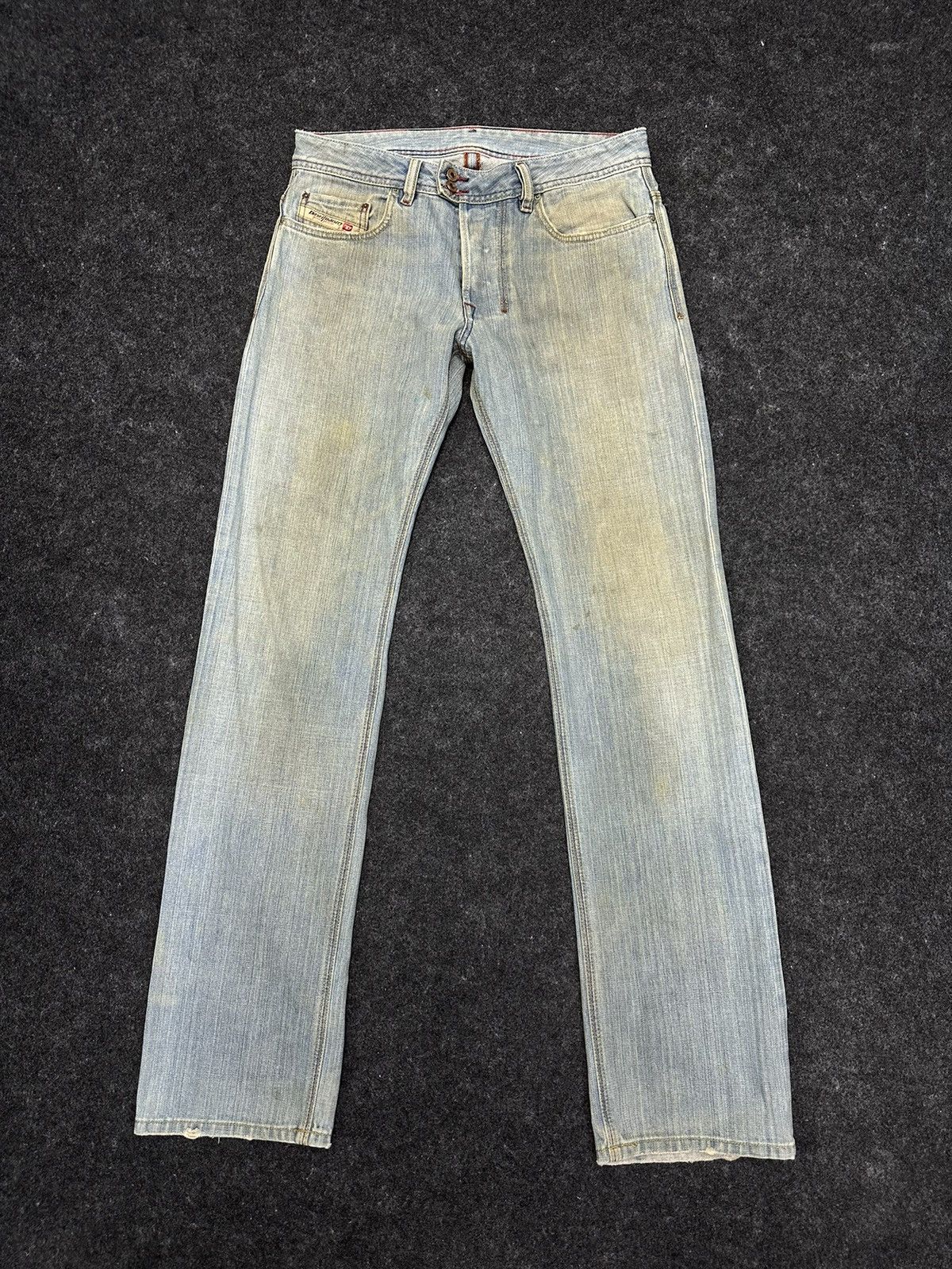 Diesel Diesel Hard Dirty Design Denim Size 30 F49 Size US 30 / EU 46 - 1 Thumbnail