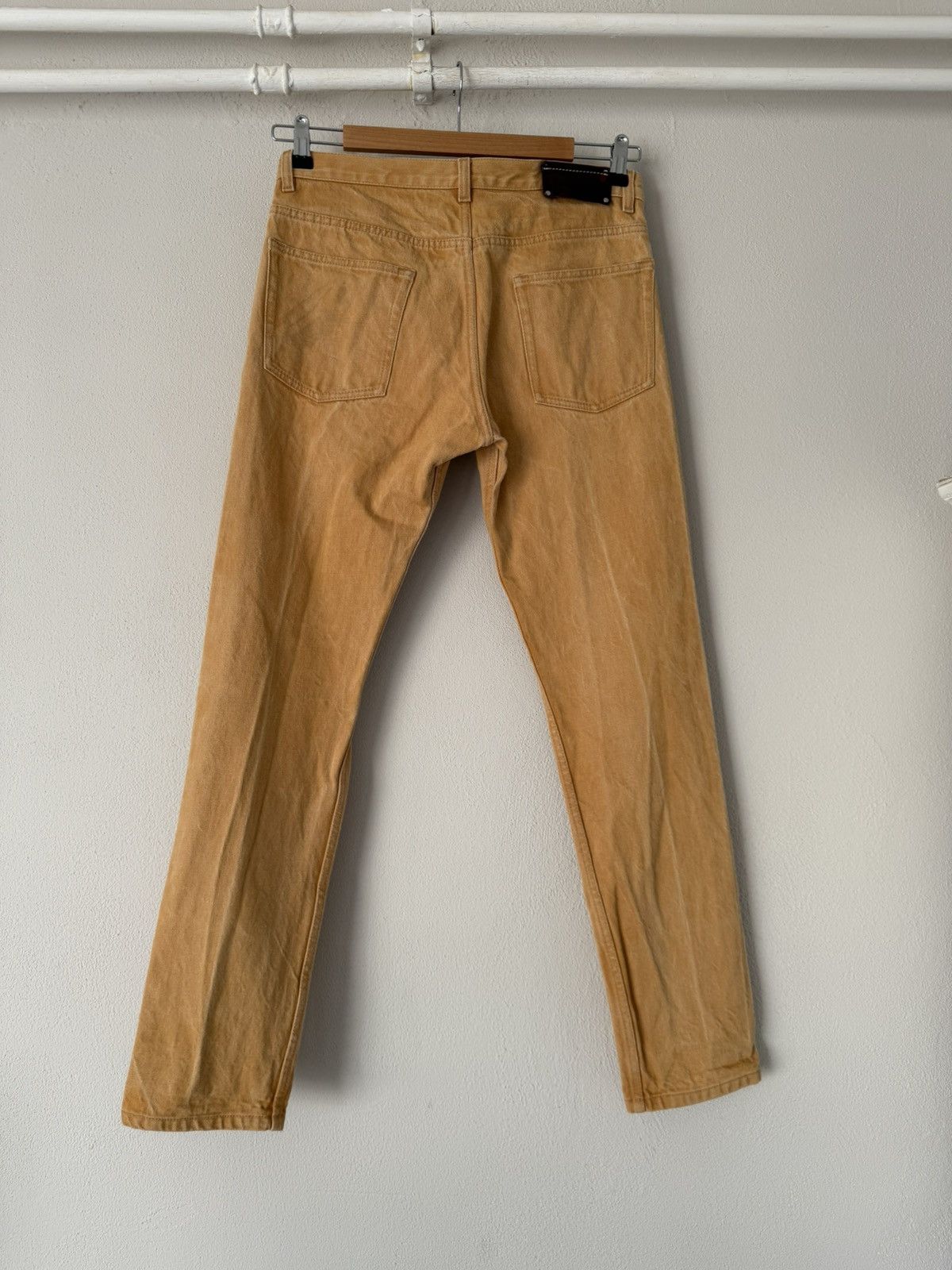 Dries Van Noten Faded Orange Cotton Jeans Size US 30 / EU 46 - 2 Thumbnail