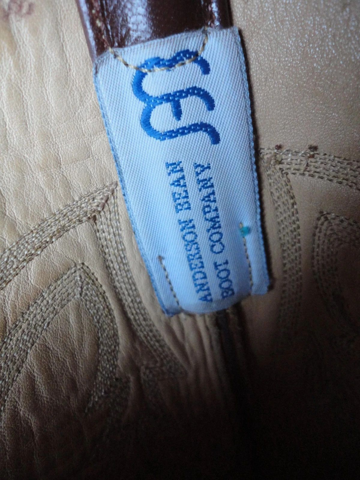 Anderson Bean ANDERSON BEAN Vintage Brown Western Boots Size 6.5 Size US 6.5 / EU 39-40 - 5 Thumbnail