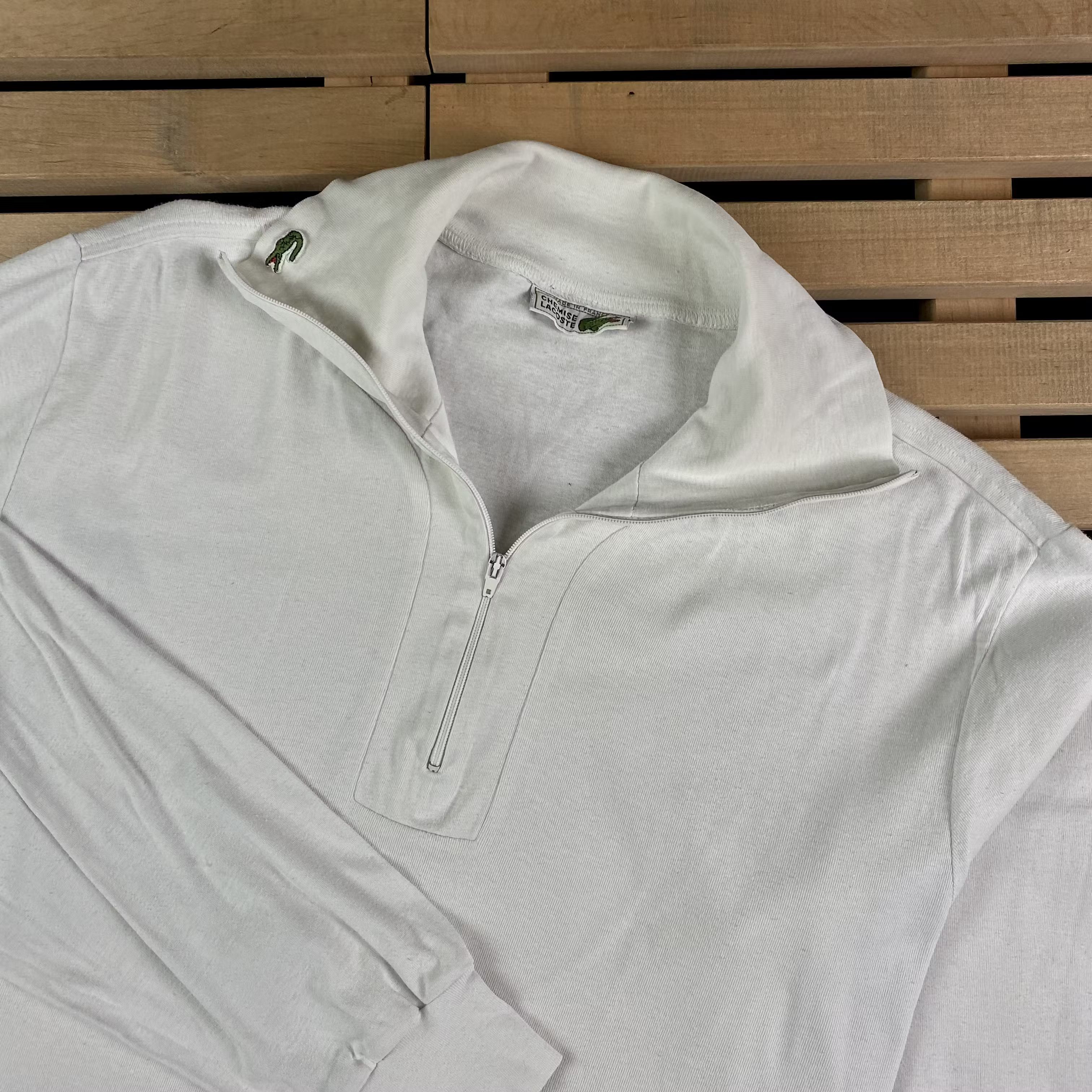 Lacoste × Vintage Men’s Jumper Sweatshirt Lacoste Chemise Vintage Size 4 Size US XS / EU 42 / 0 - 2 Thumbnail