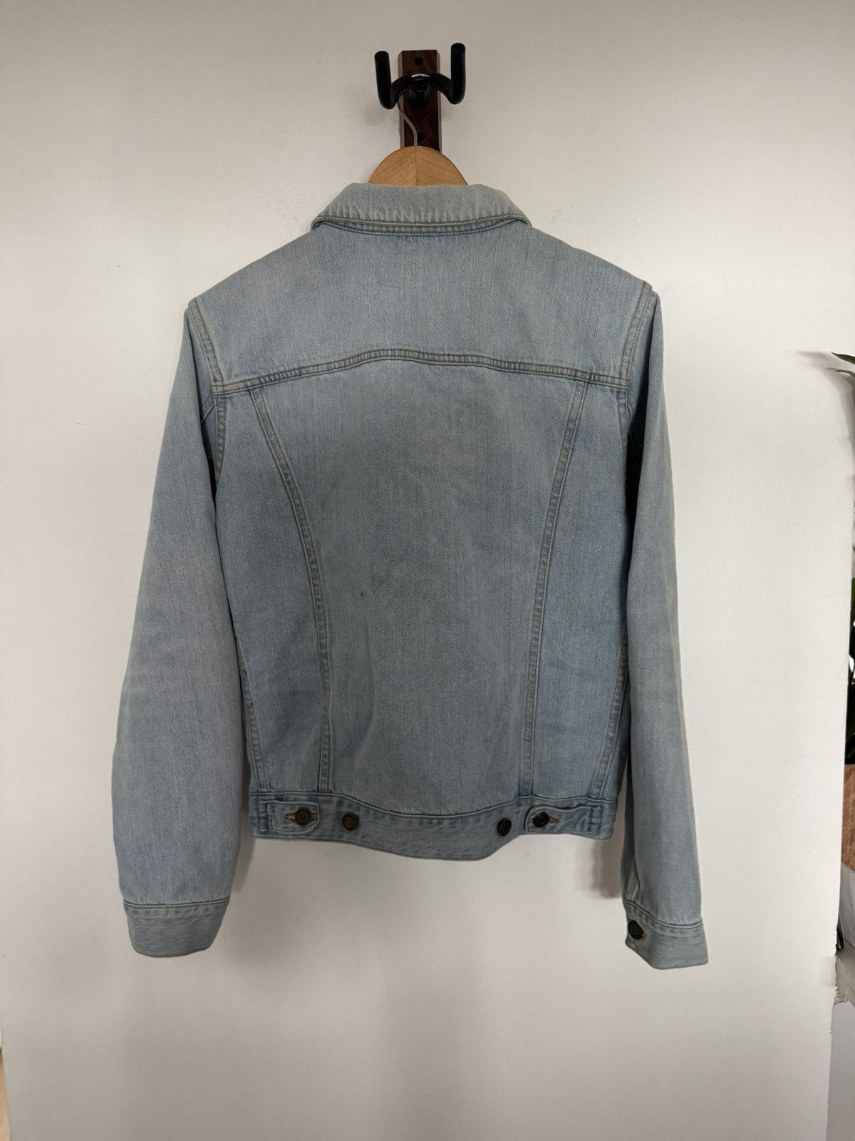 Saint Laurent Paris Hedi 2013 Lightwash Denim Jacket Size US M / EU 48-50 / 2 - 5 Thumbnail