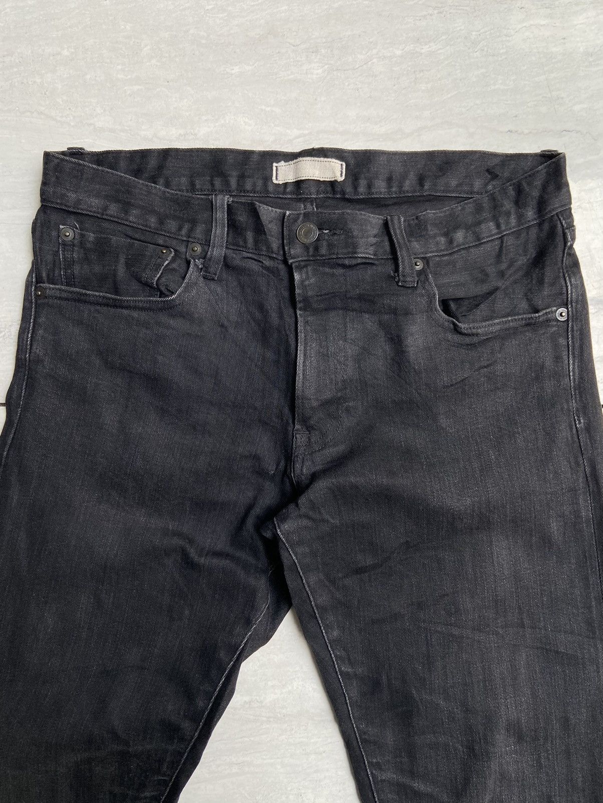 UNIQLO Black Selvedge Denim