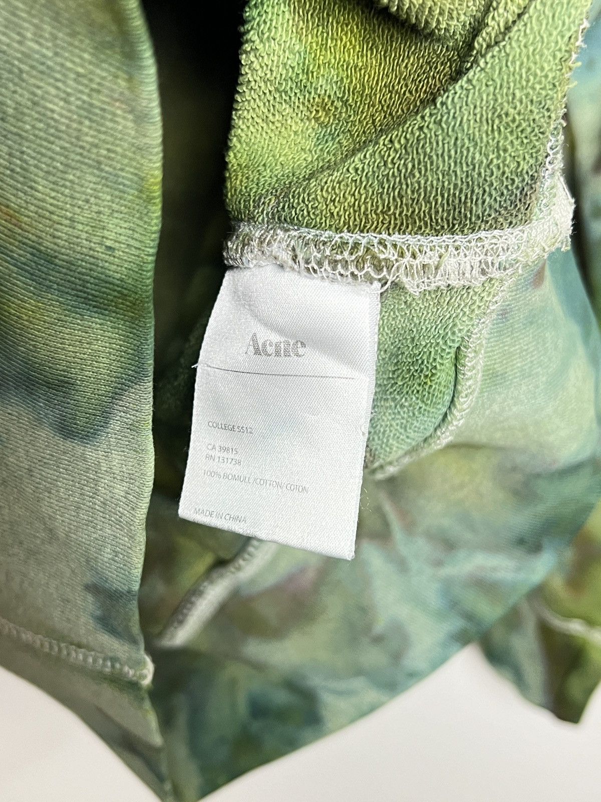 Acne Studios acne studios y2k camo tie dye crewneck 1/1 vintage Size US M / EU 48-50 / 2 - 11 Thumbnail