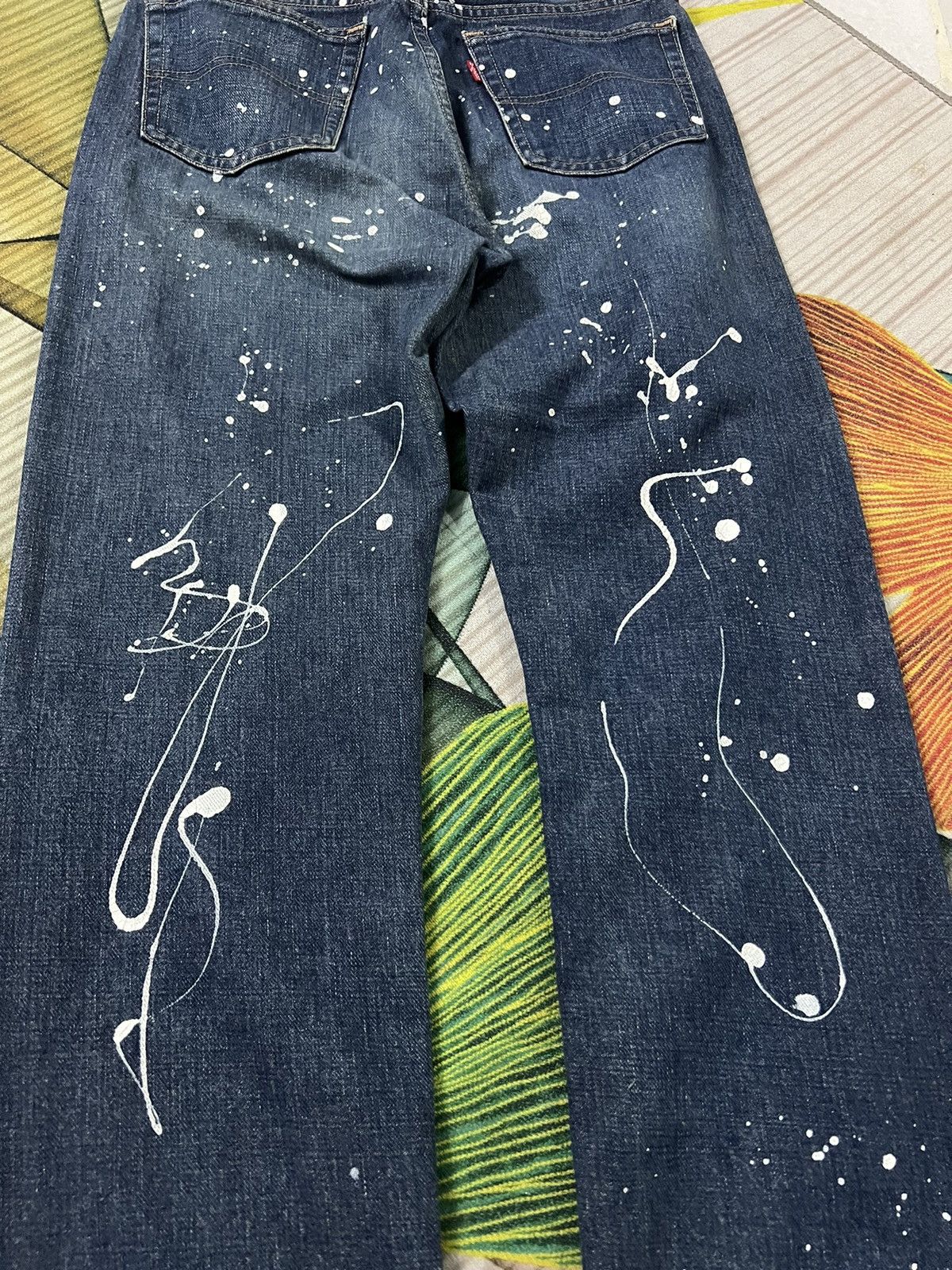 Big John × If Six Was Nine × Japanese Brand 💥RARE💥VINTAGE BIG JOHN SPLATTER / PAINTER JEANS JAPAN Size US 28 / EU 44 - 7 Thumbnail