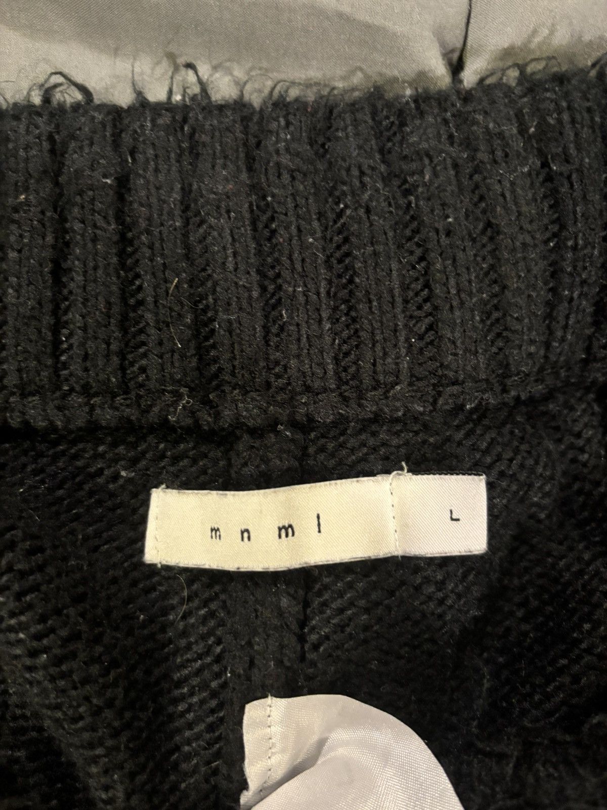 MNML Mnml Mohair Shorts Size Large Black Size US 34 / EU 50 - 3 Thumbnail