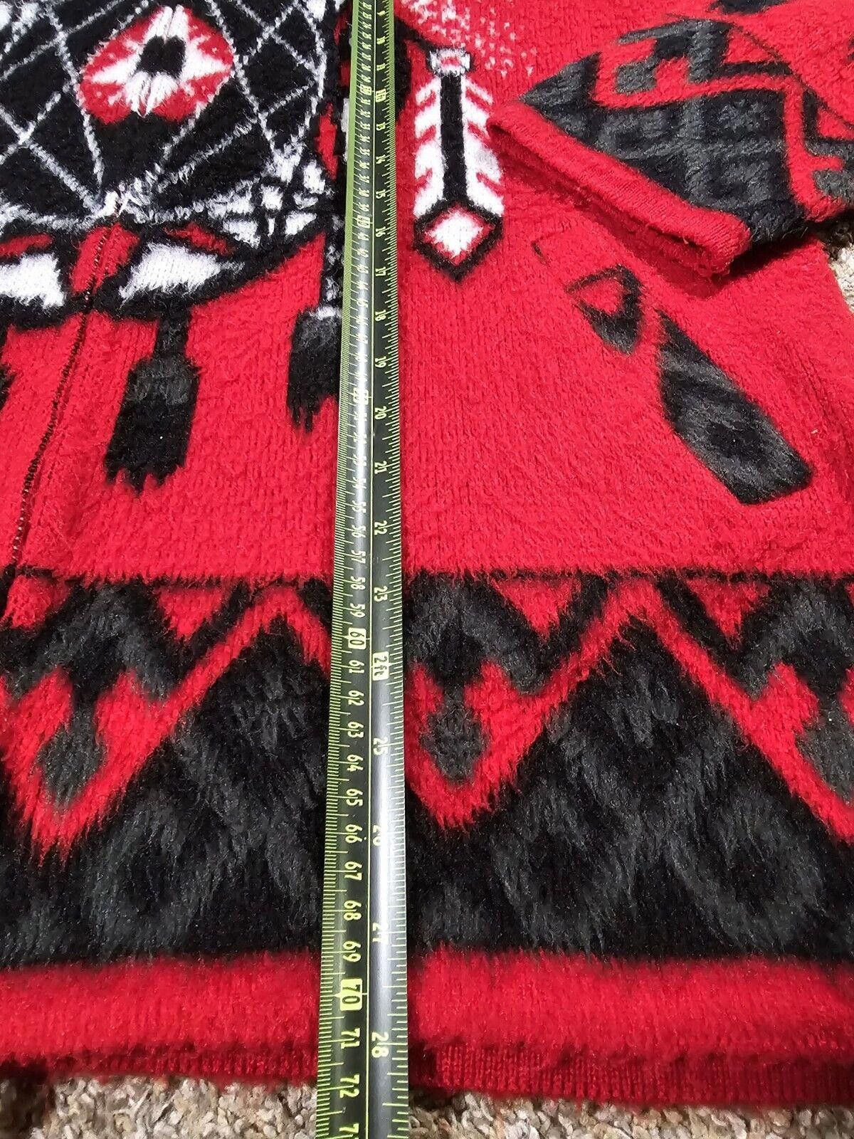Designer Galeria Peguche HUASI wool Hood Fullzip Handmade sweater L Size US L / EU 52-54 / 3 - 5 Thumbnail