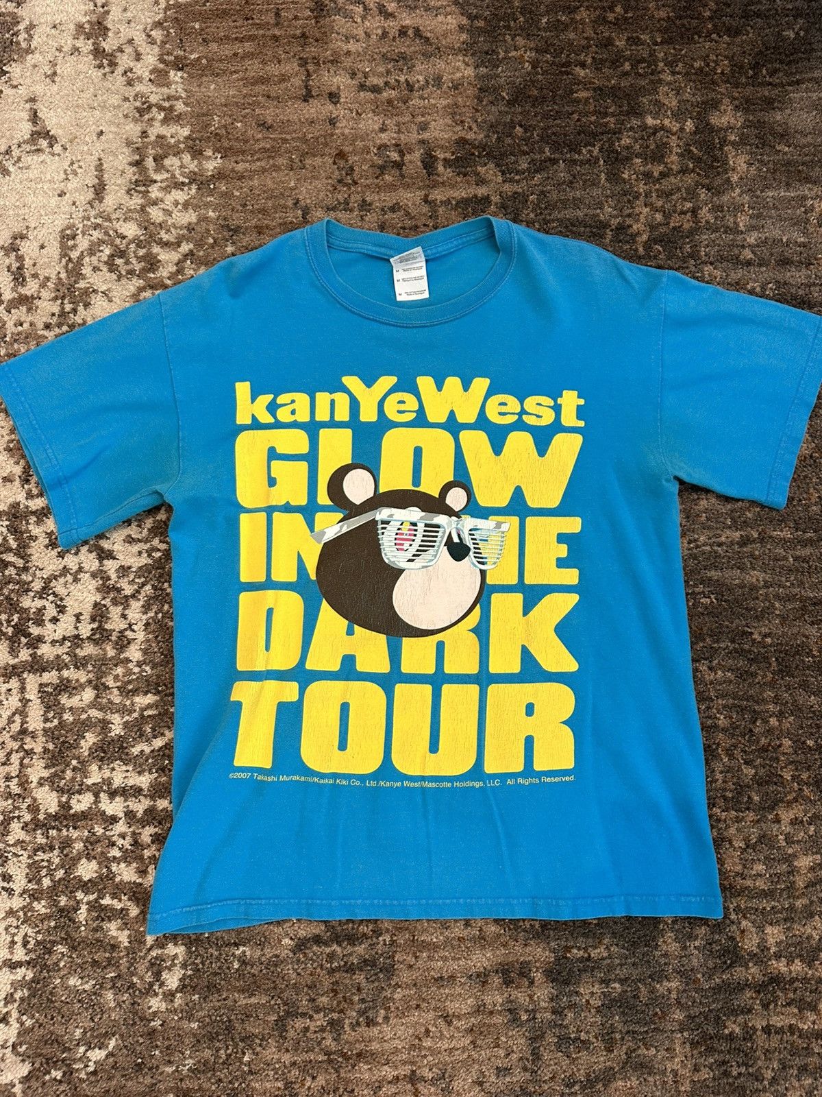Kanye West Glow in The Dark Tour 2007 Tee Size US M / EU 48-50 / 2 - 1 Thumbnail