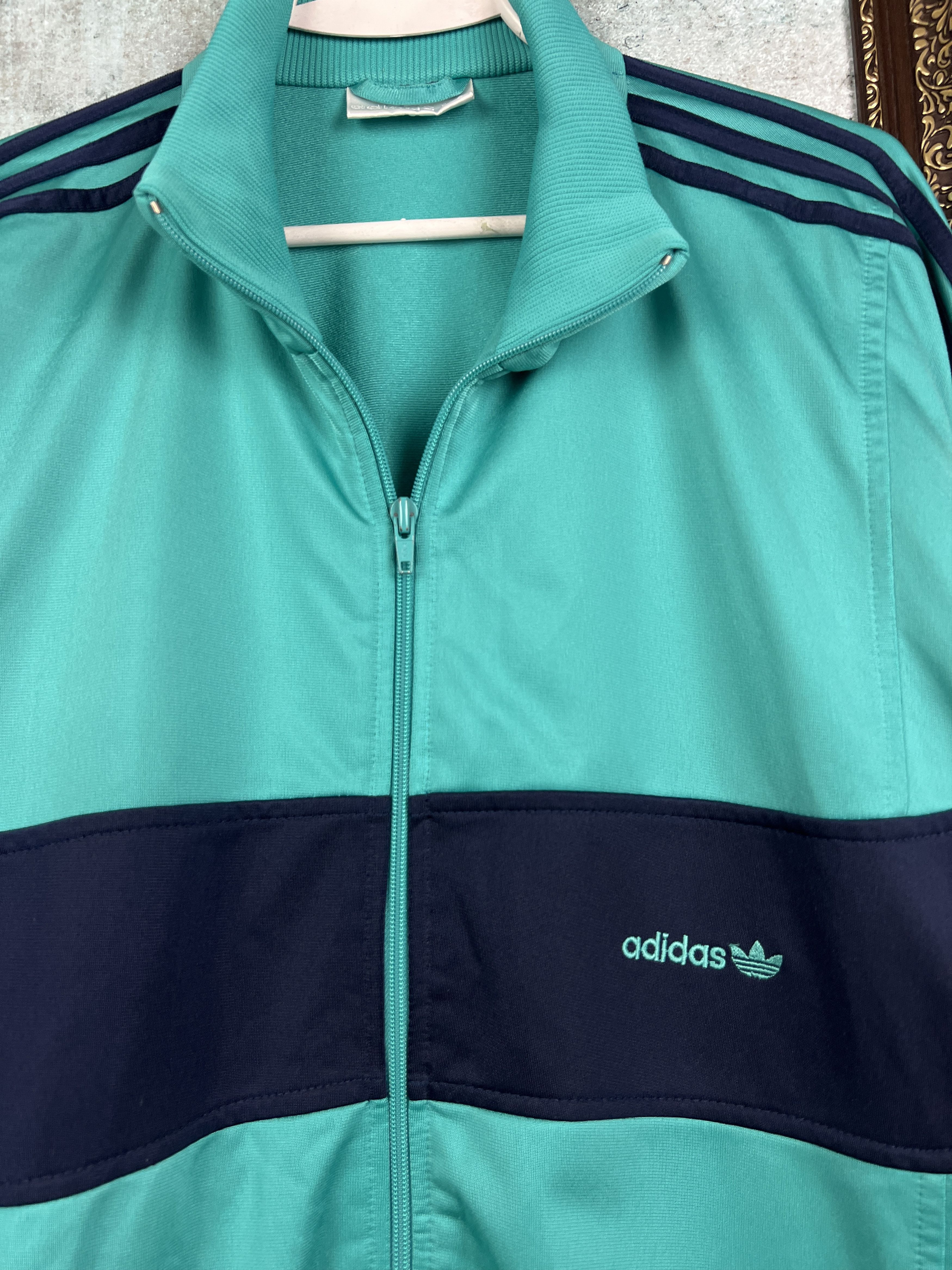 Adidas Vintage 90's Jacket Rare Track Top Y2K Hype Athletic 3XL Size US XXL / EU 58 / 5 - 3 Thumbnail