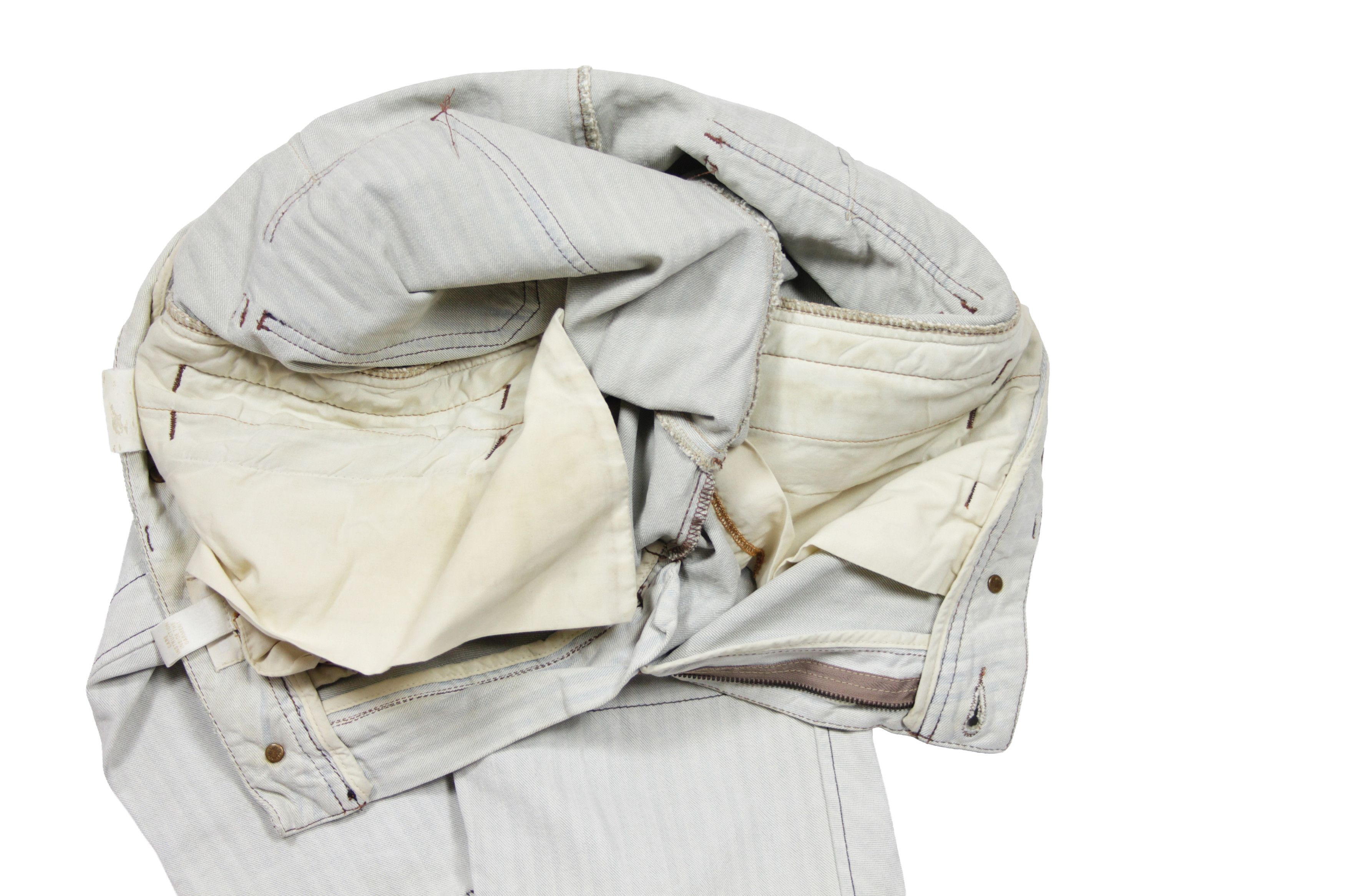 Diesel 00S Psychotechnic Dive'n'roll Distressed Pants Vintage Size US 33 - 17 Thumbnail