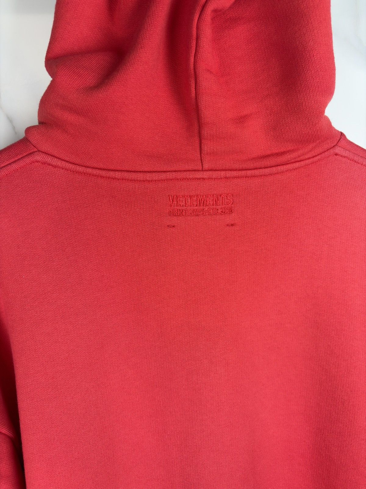 Tommy Hilfiger × Vetements SS18 Vetements Oversized Tommy Hilfiger Logo Layered Hoodie Size US S / EU 44-46 / 1 - 7 Thumbnail
