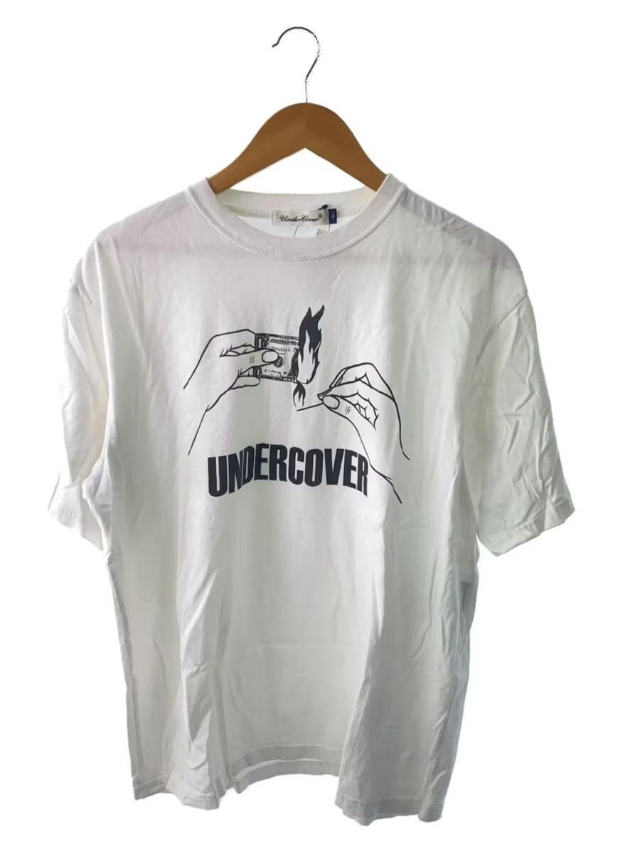 image of Undercover Aw22 Match Stick Money Tee in White, Men's (Size XL)