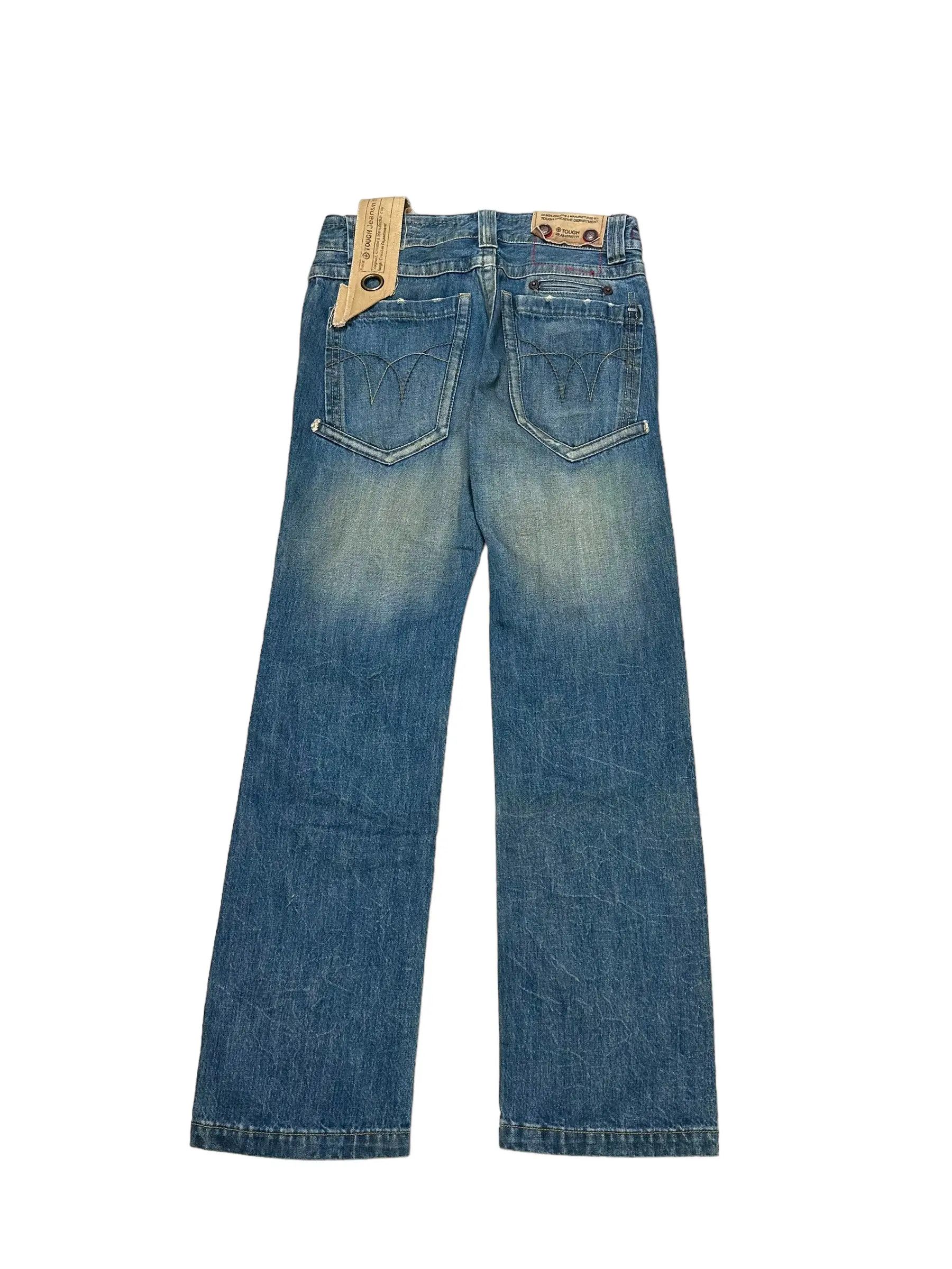 Japanese Brand Brand New Tough "Lockhart" distressed jeans Size US 30 / EU 46 - 2 Thumbnail