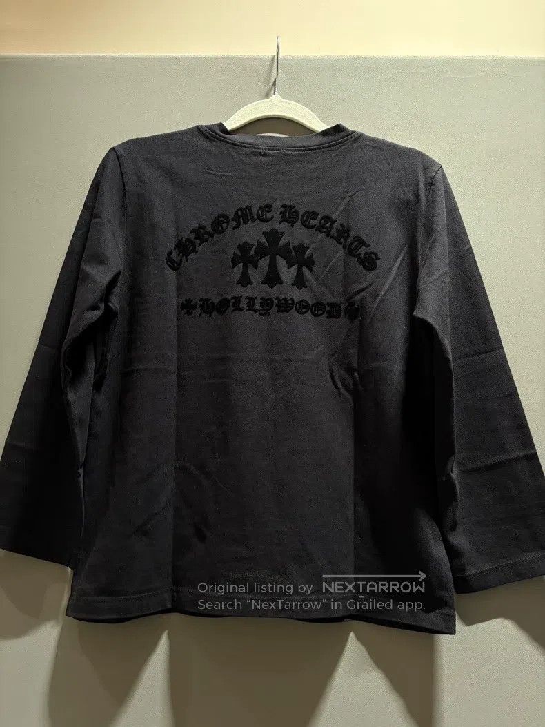 Chrome Hearts CHROME HEARTS Size XS Flocking three crosses black long sle Size US XS / EU 42 / 0 - 2 Thumbnail