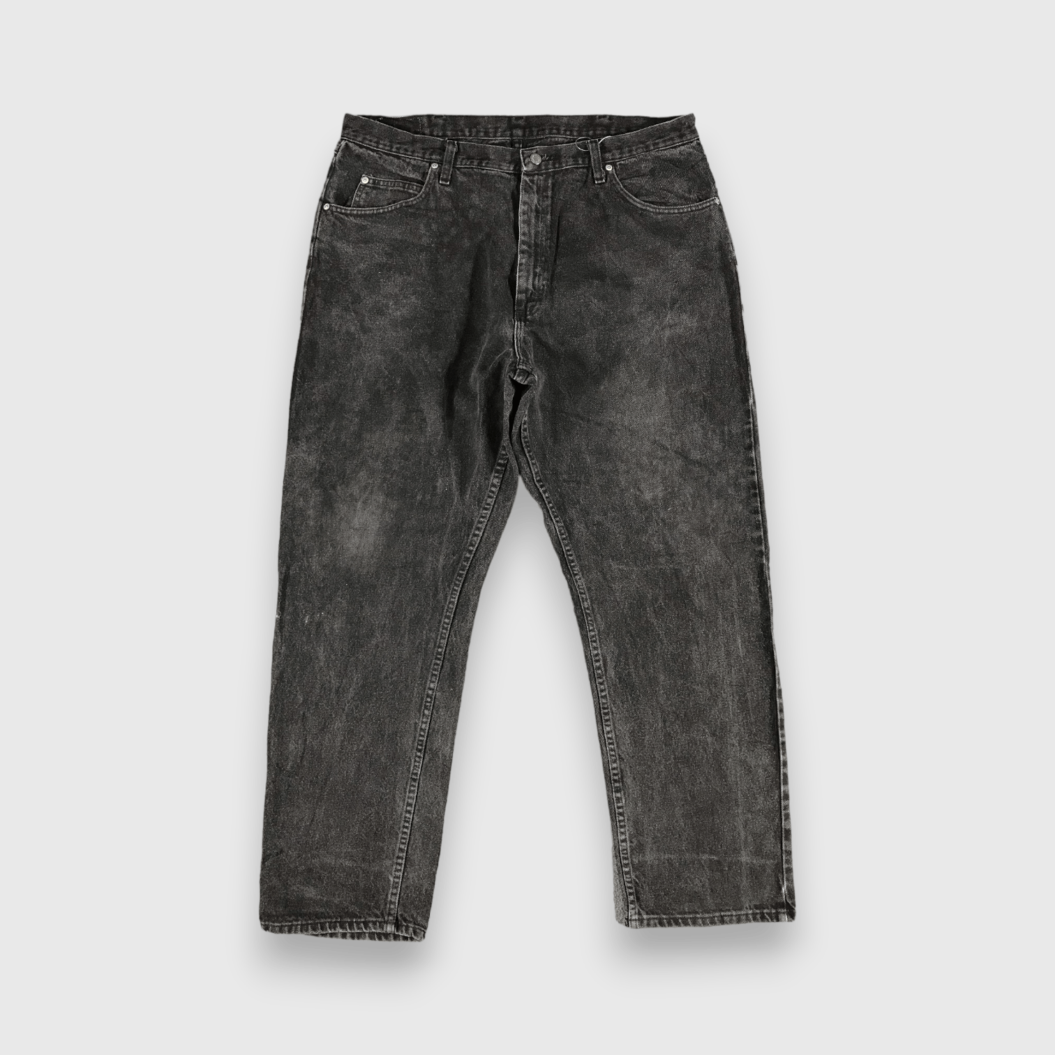 Vintage Vintage Faded Black Wrangler Jeans-J2330 Size US 39 - 1 Thumbnail
